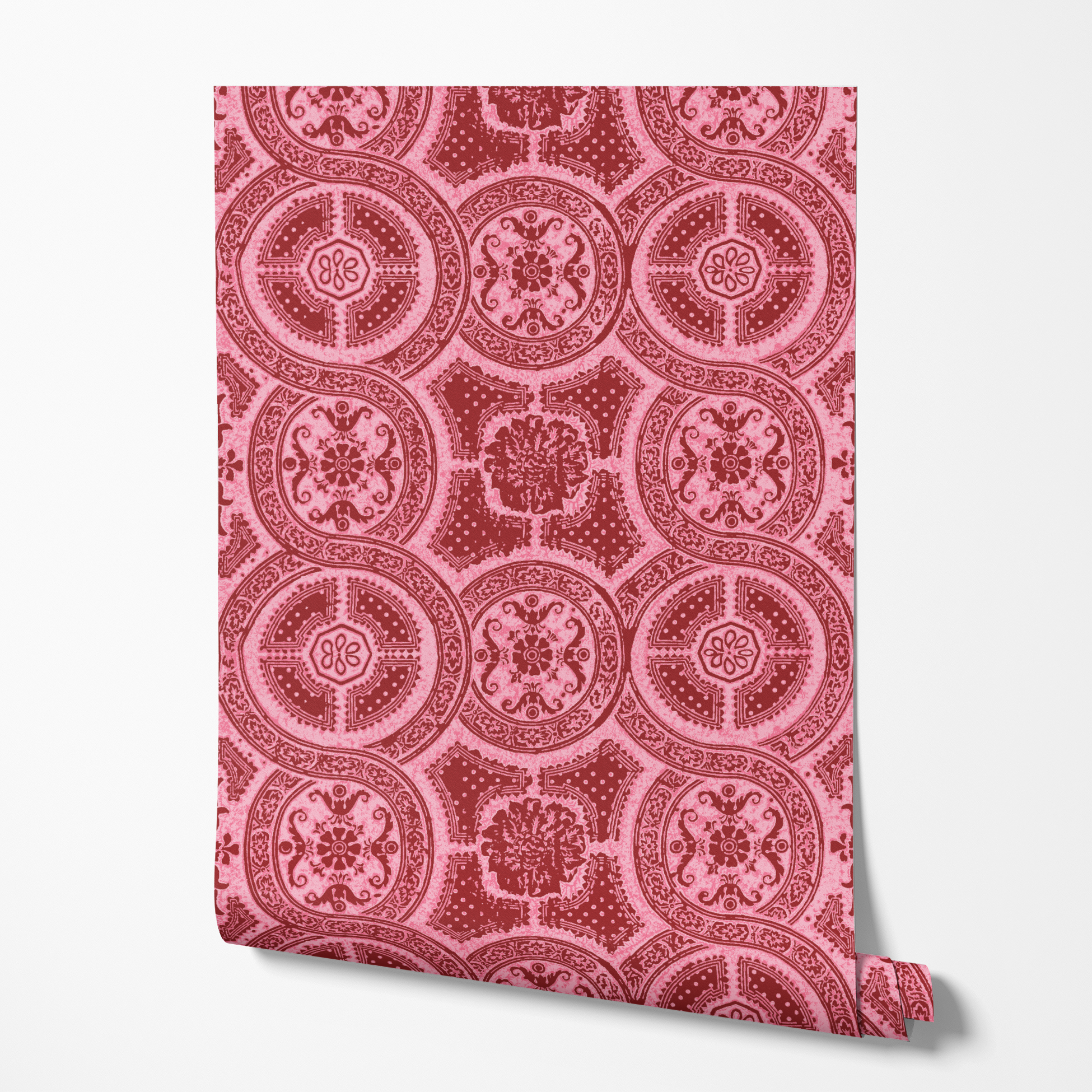  wallpaper roll mockup