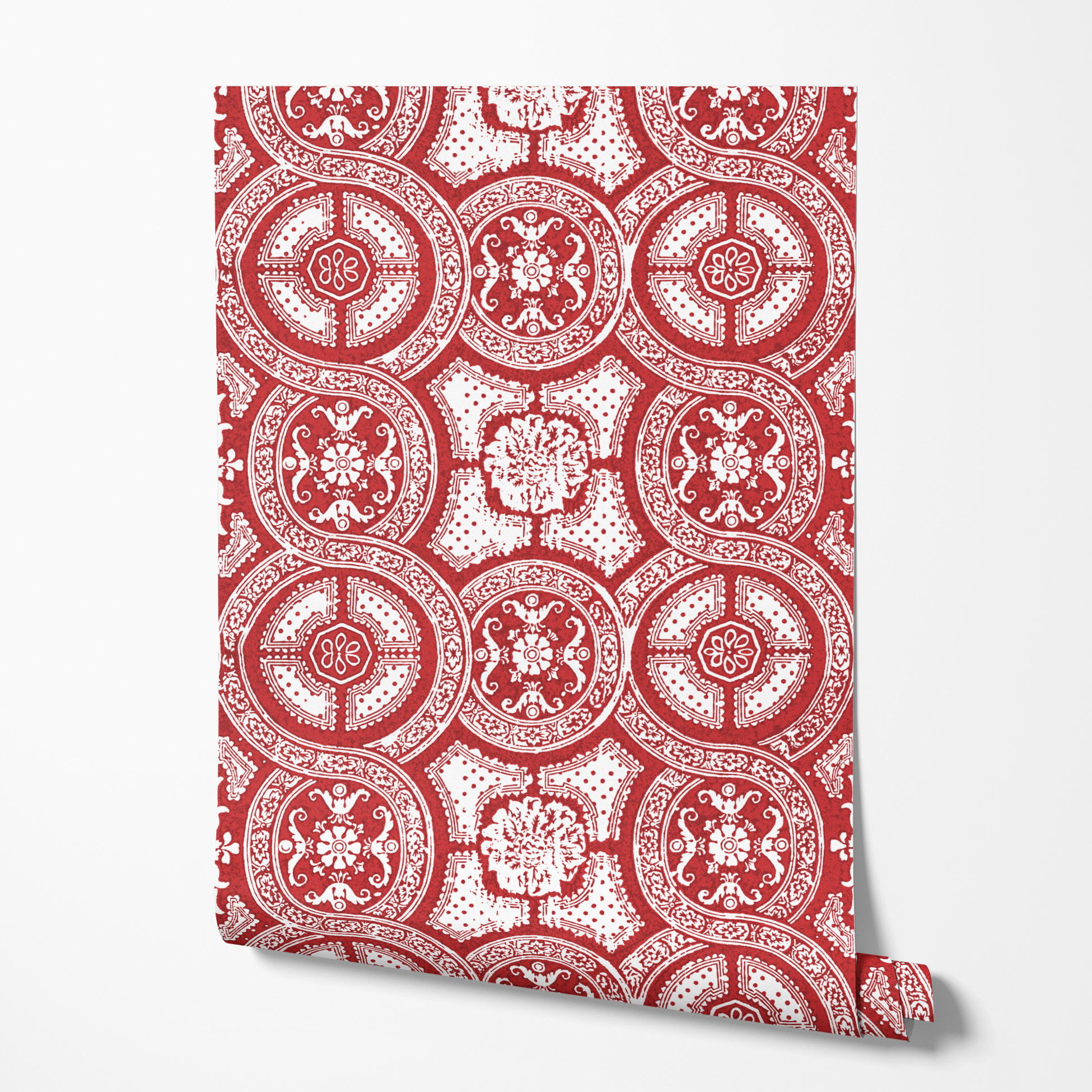  wallpaper roll mockup