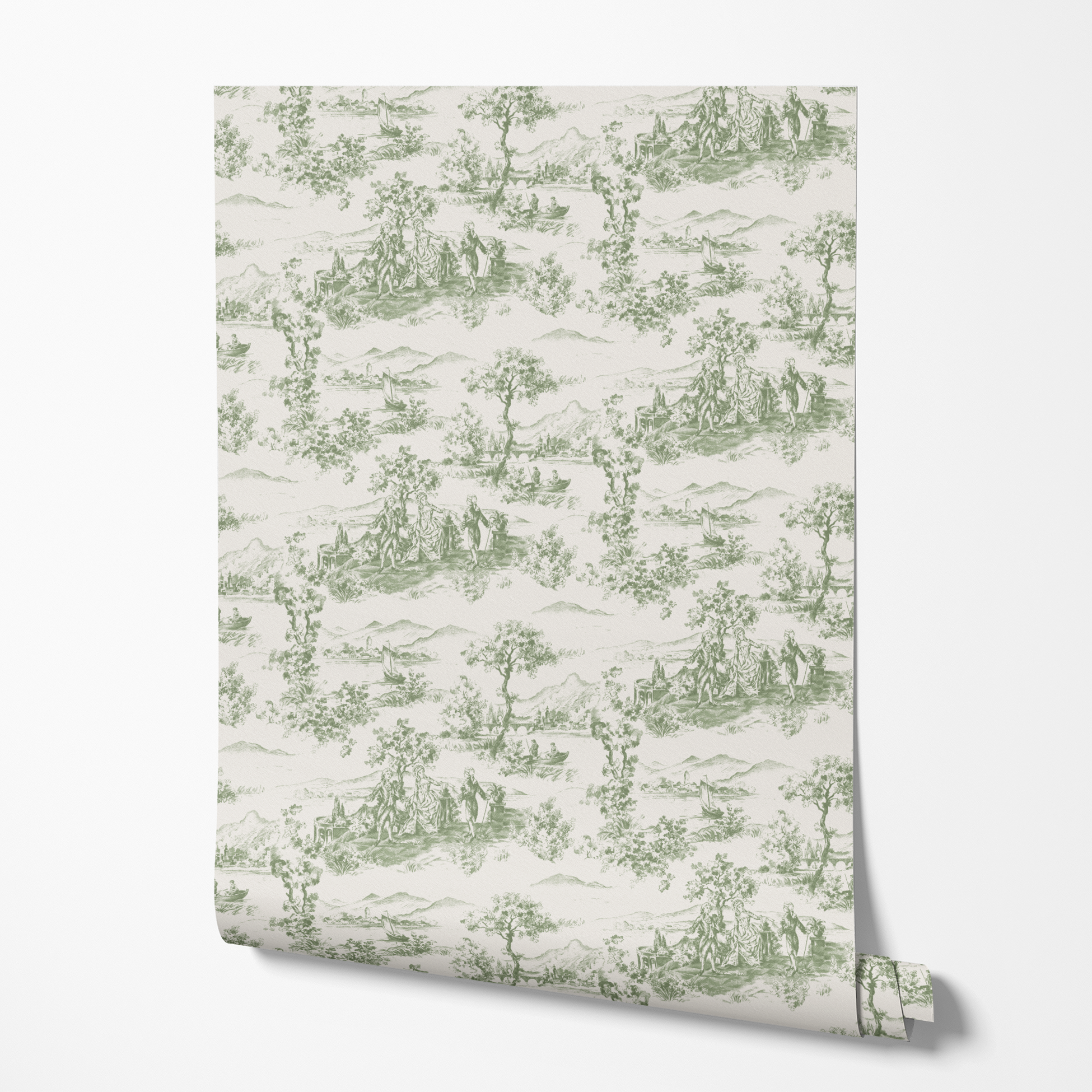  wallpaper roll mockup