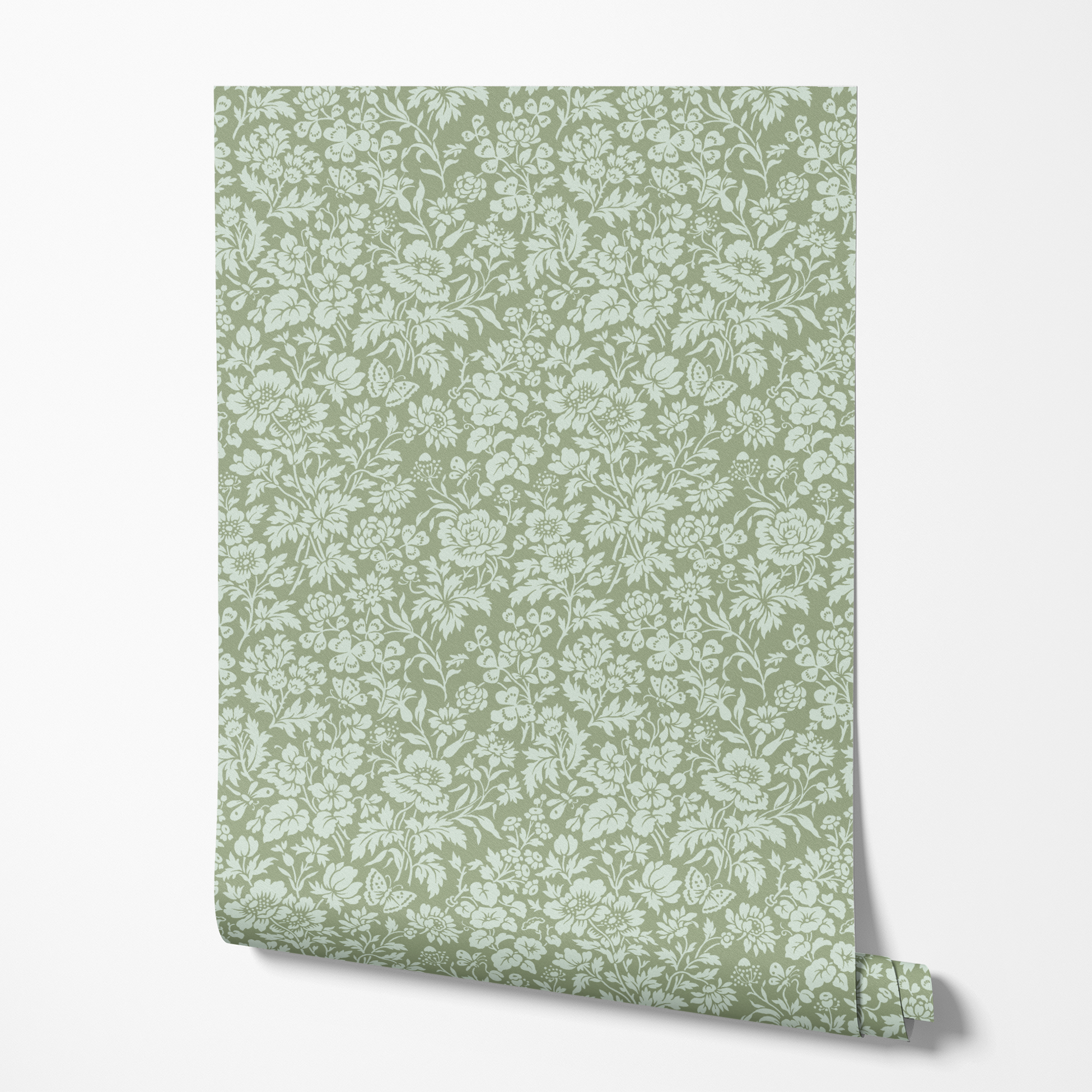  wallpaper roll mockup