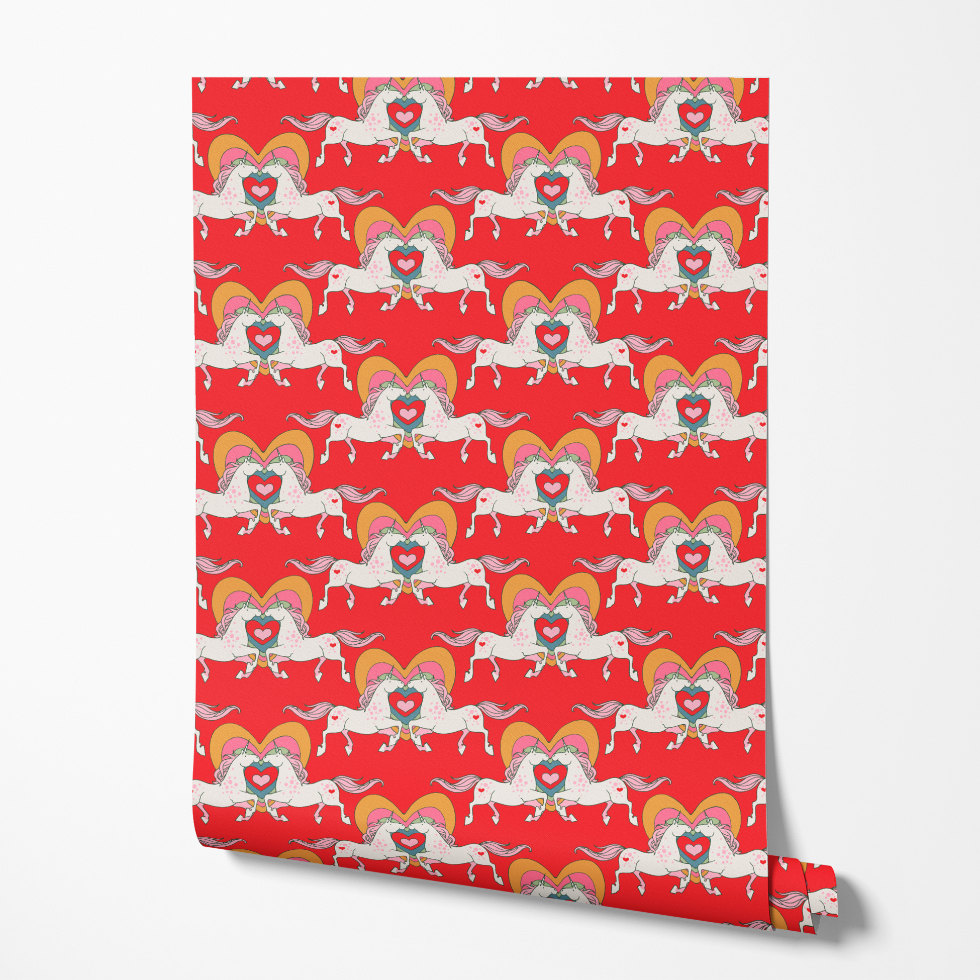  wallpaper roll mockup