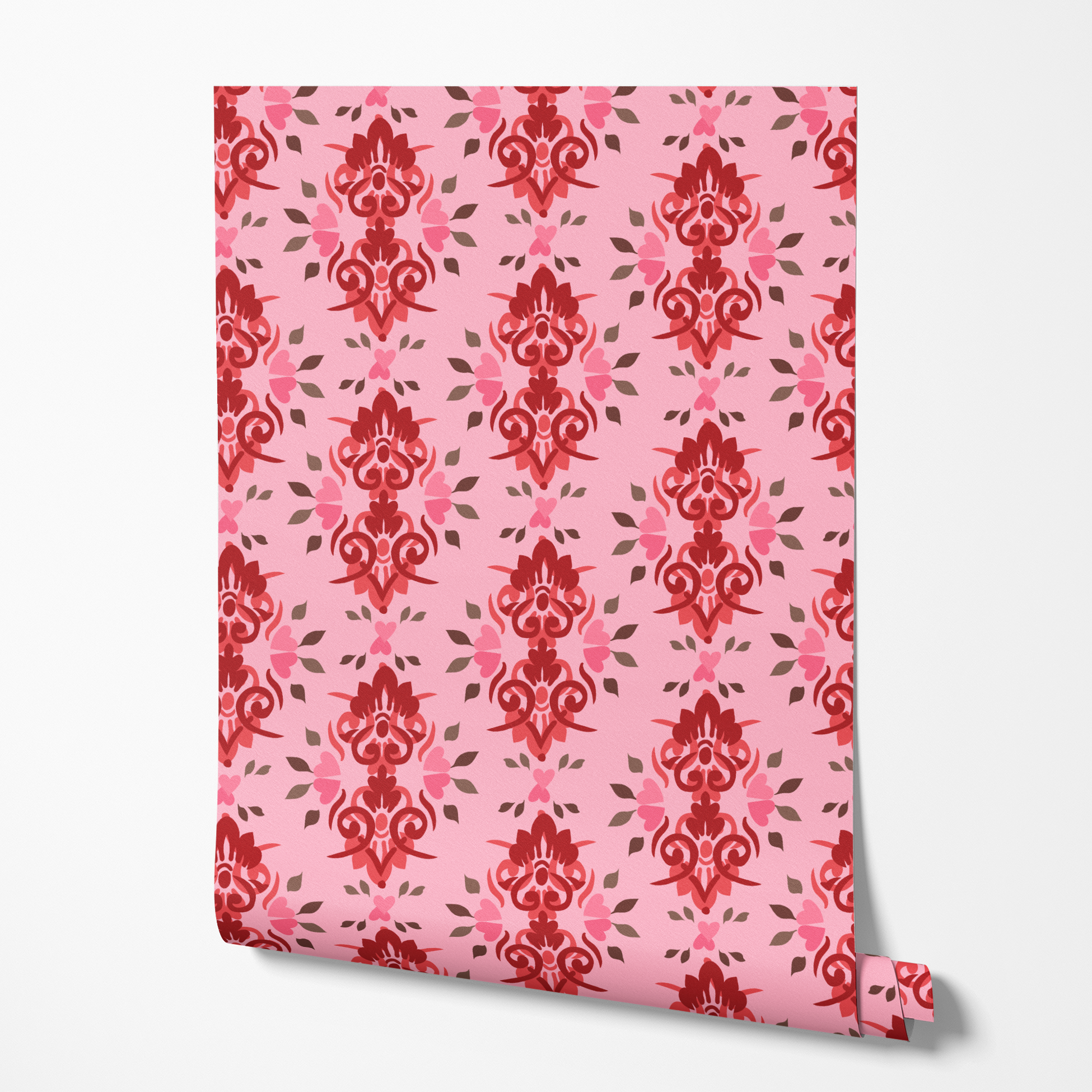  wallpaper roll mockup