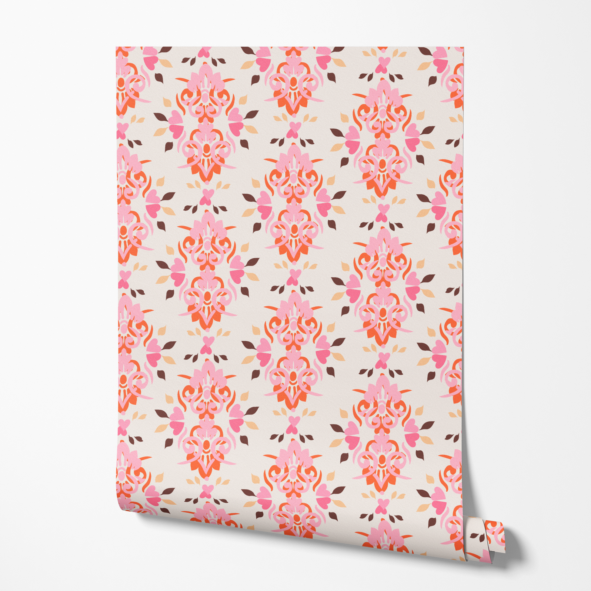  wallpaper roll mockup