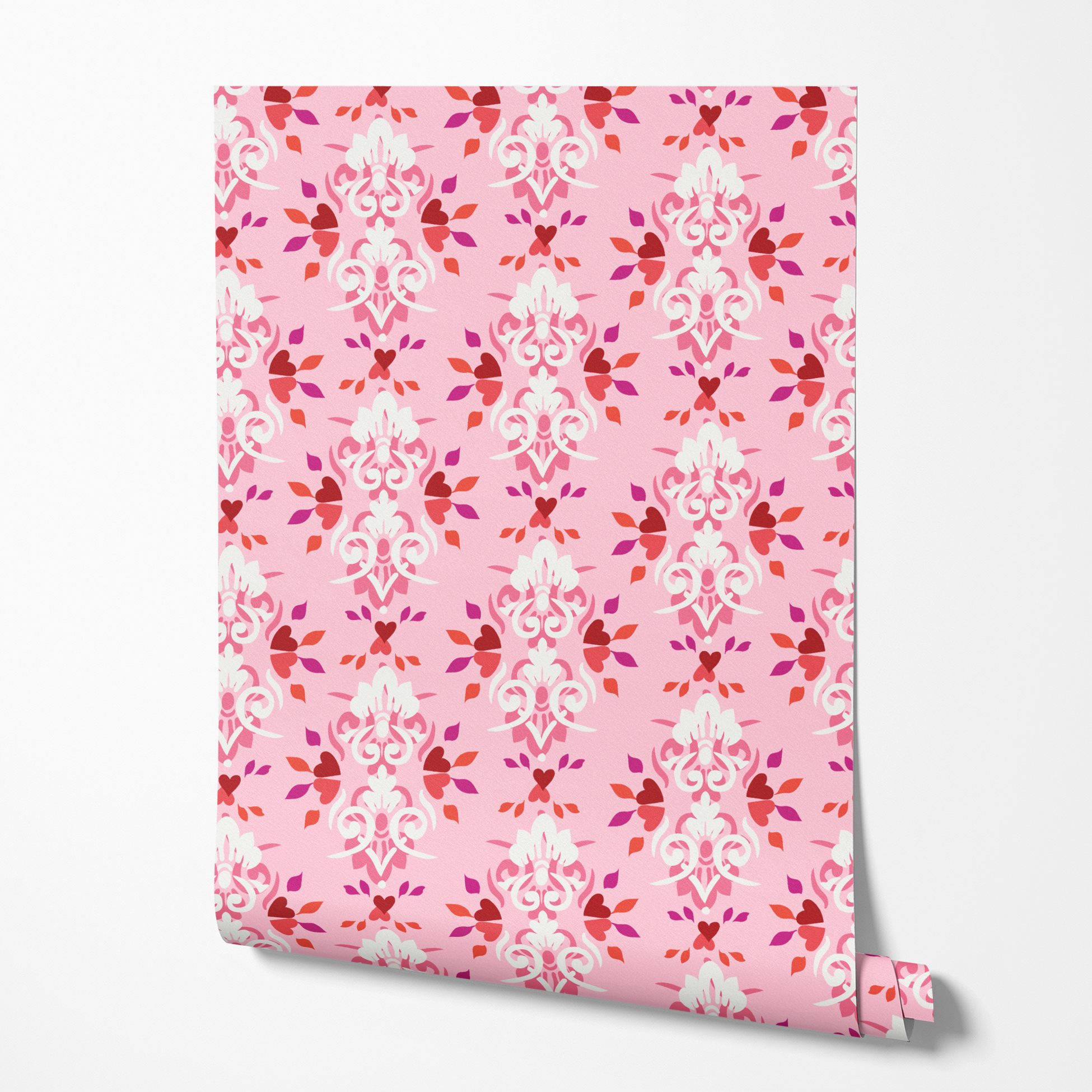  wallpaper roll mockup