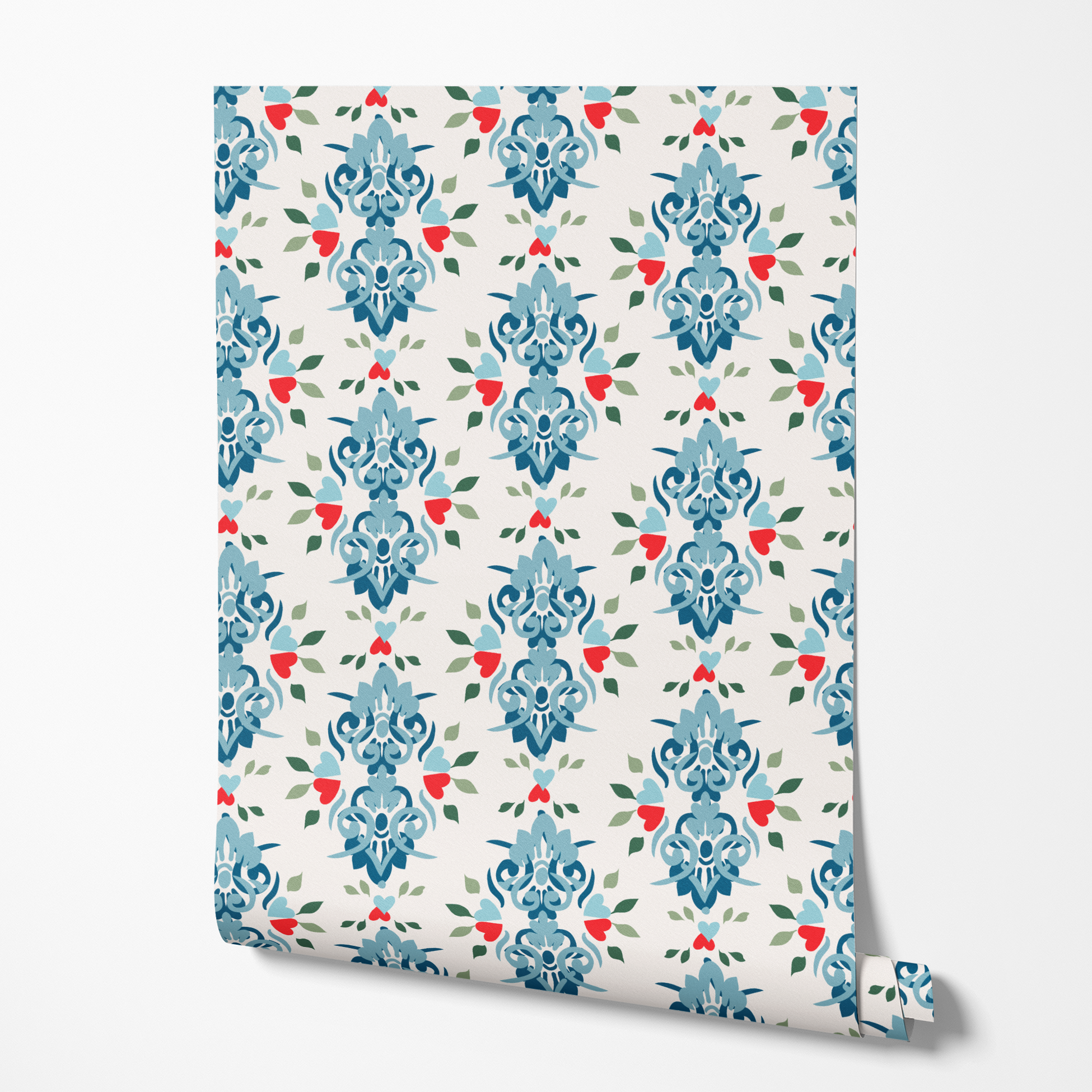  wallpaper roll mockup