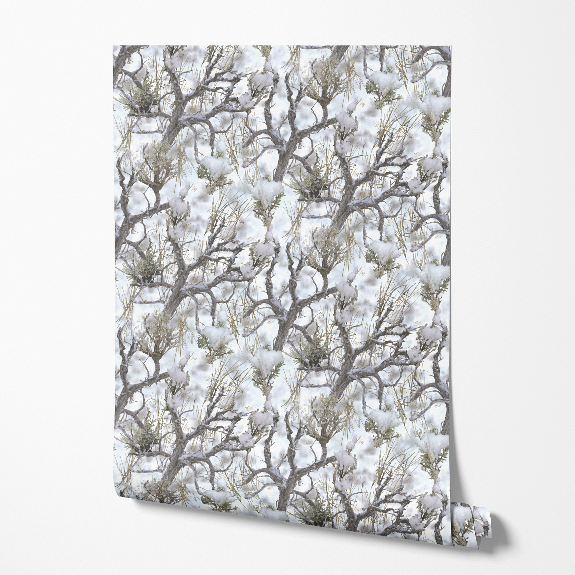  wallpaper roll mockup