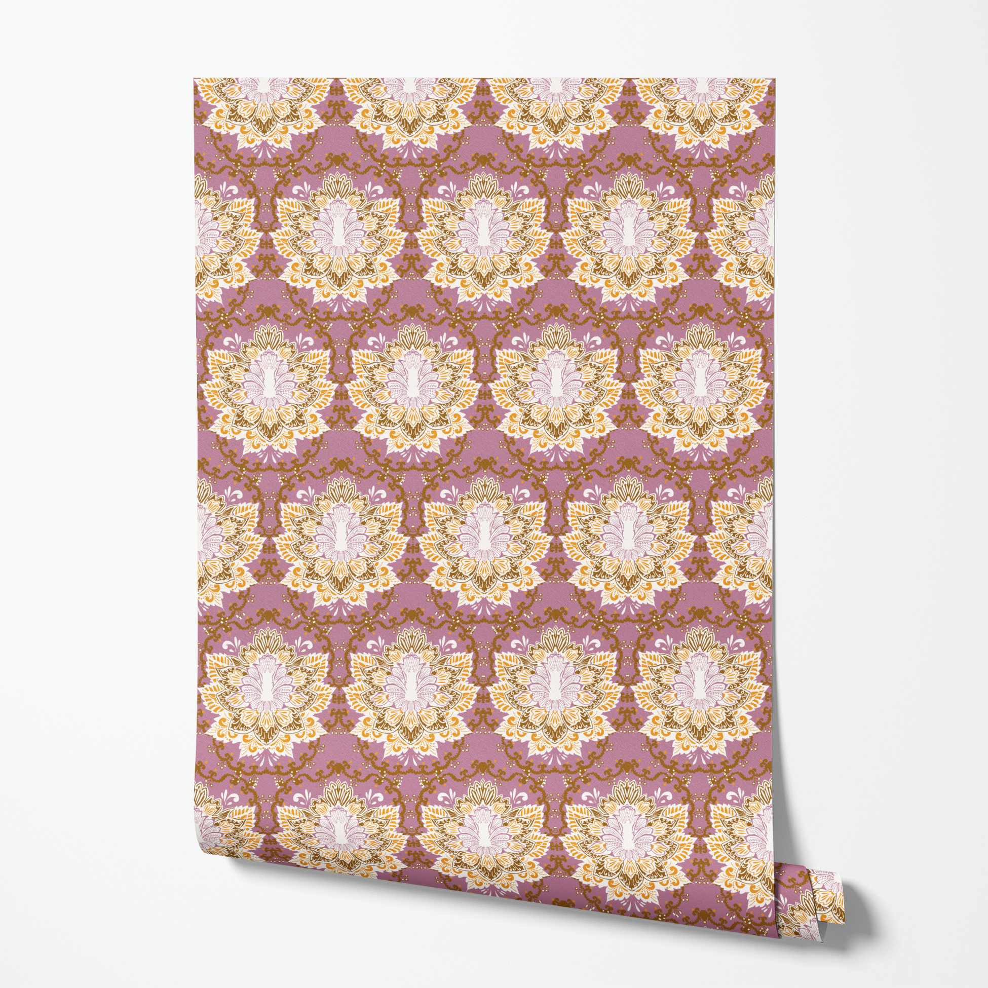  wallpaper roll mockup