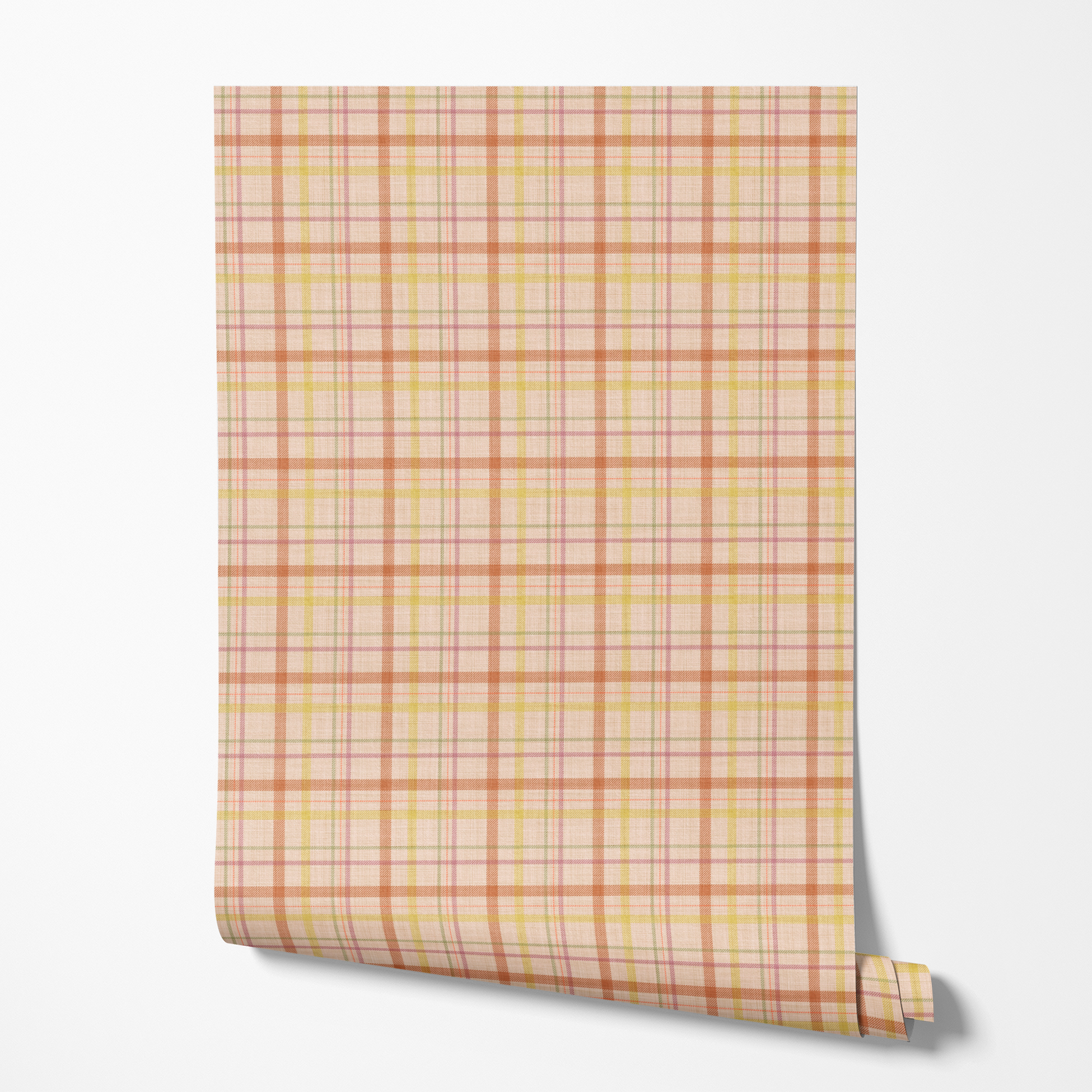  wallpaper roll mockup