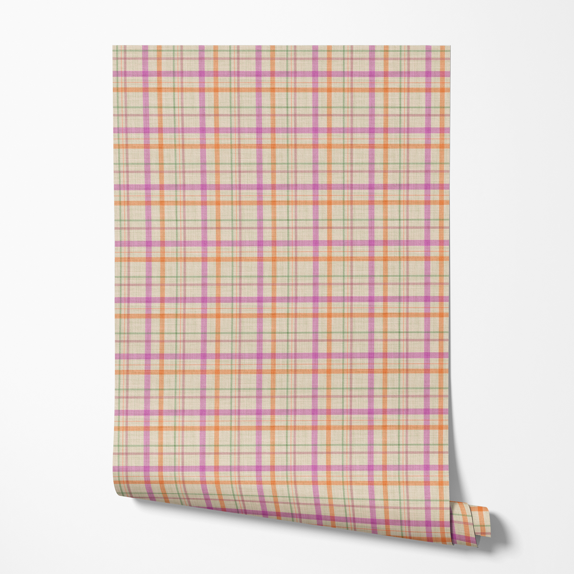  wallpaper roll mockup