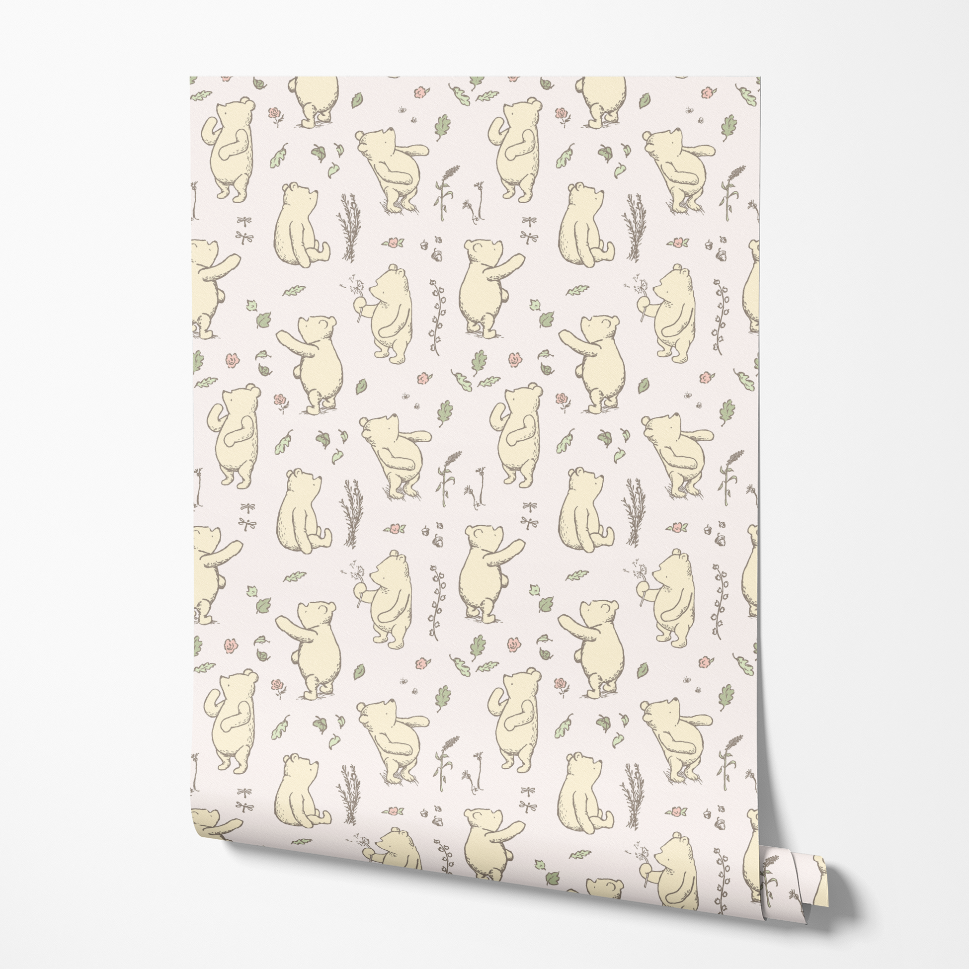  wallpaper roll mockup