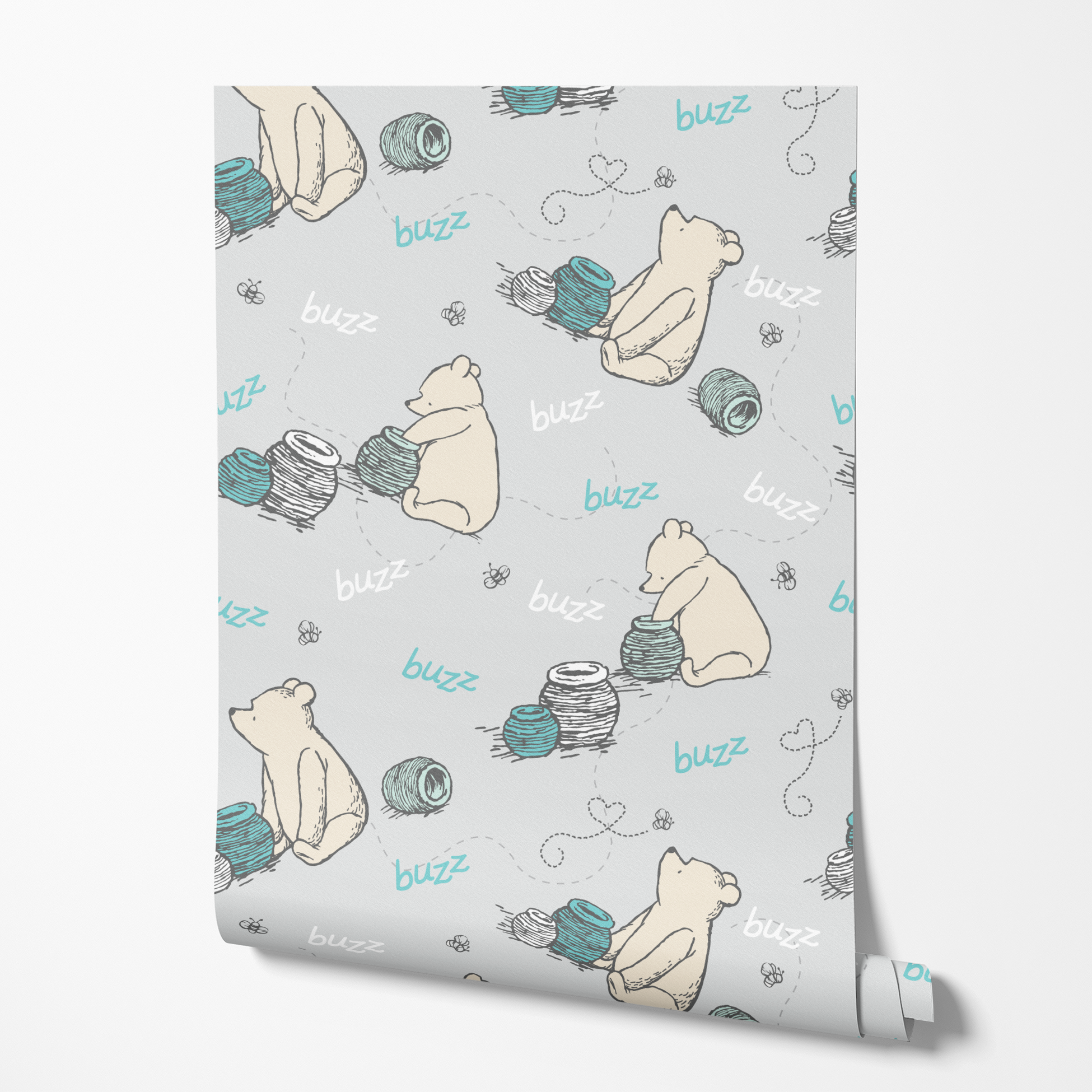  wallpaper roll mockup