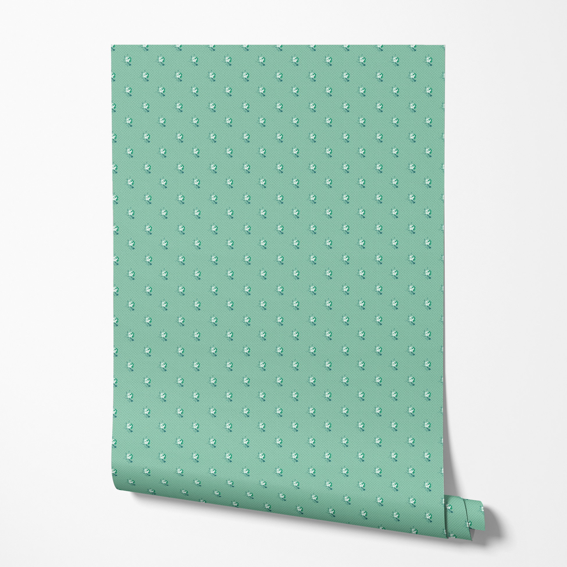  wallpaper roll mockup