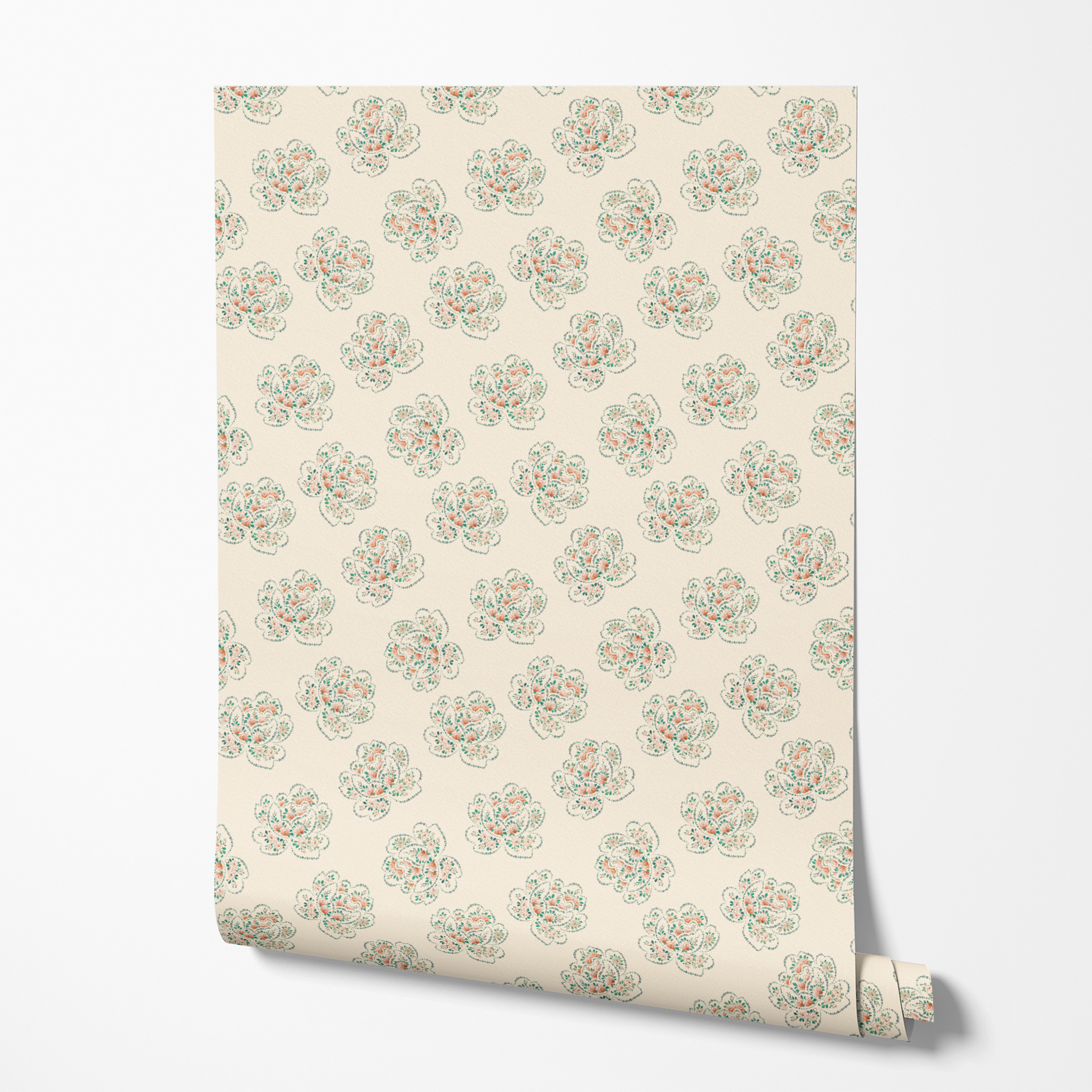  wallpaper roll mockup
