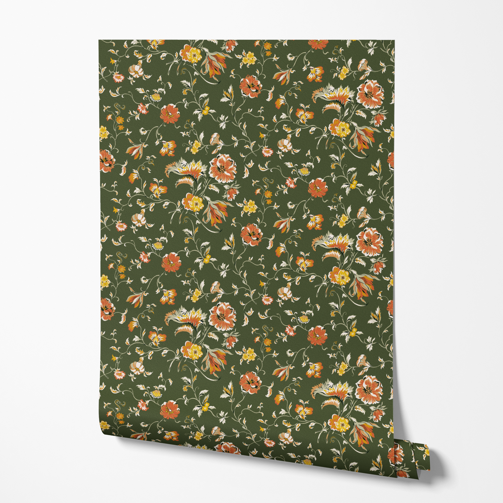  wallpaper roll mockup