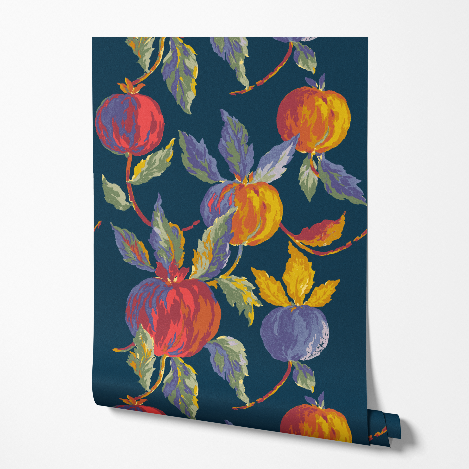  wallpaper roll mockup