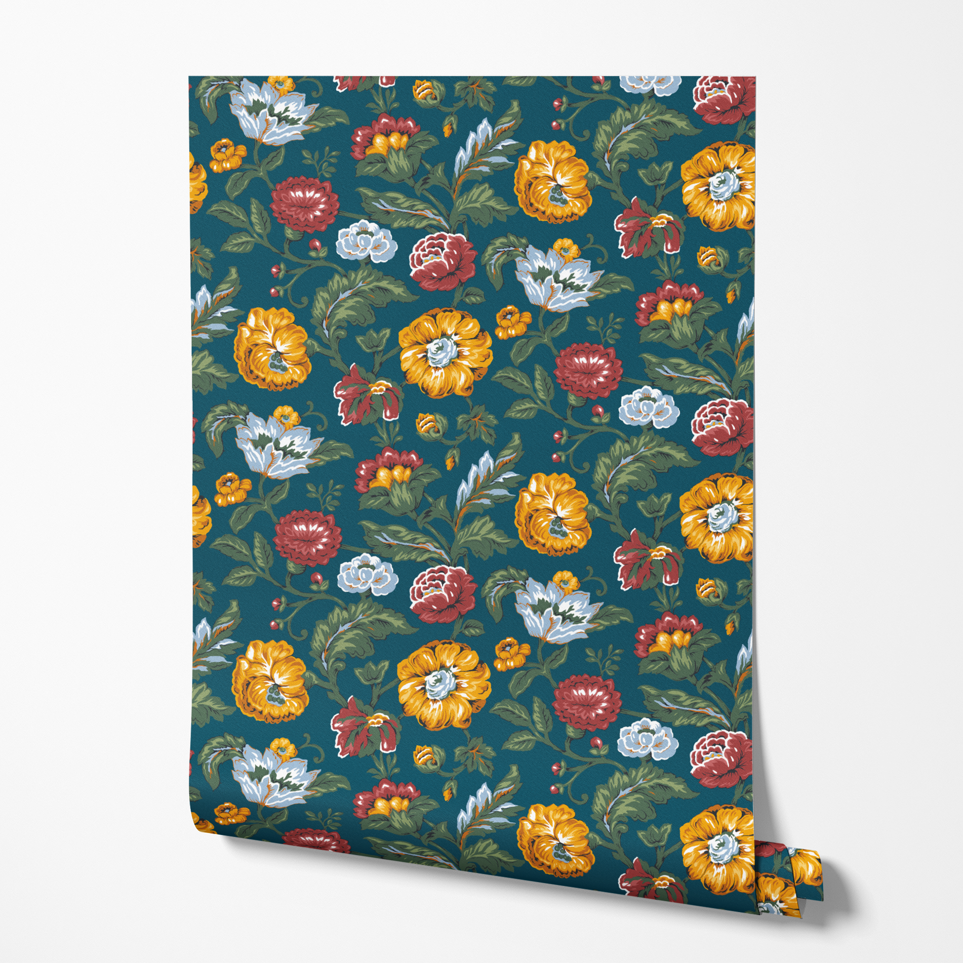  wallpaper roll mockup