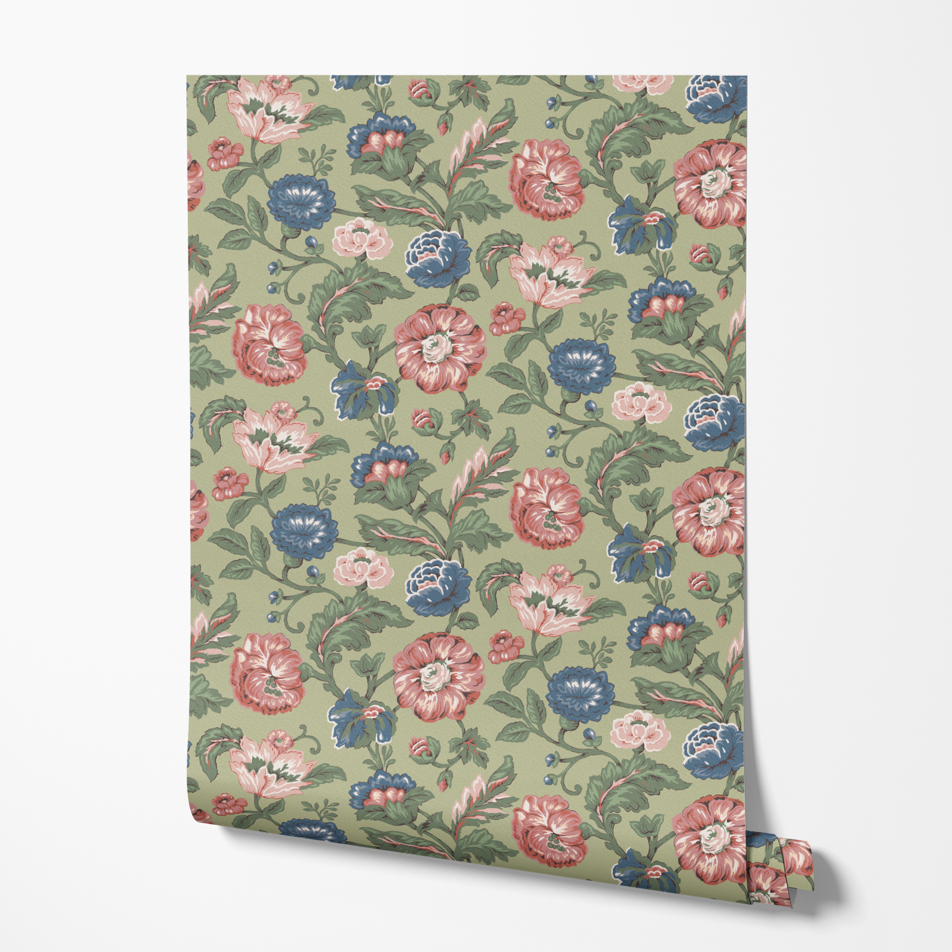  wallpaper roll mockup