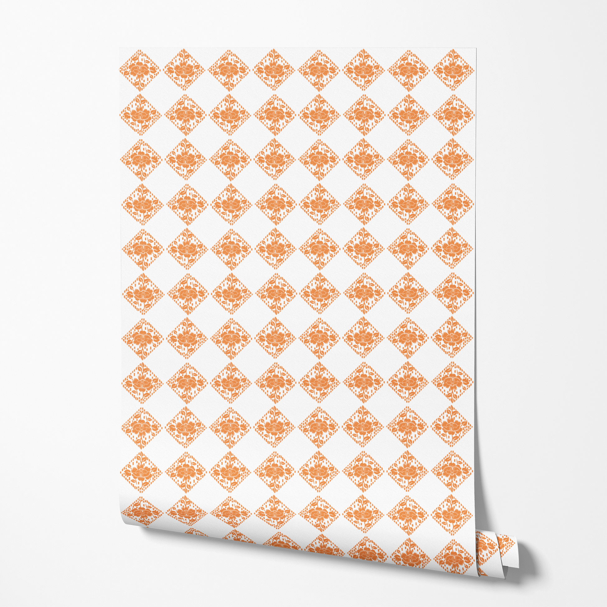  wallpaper roll mockup