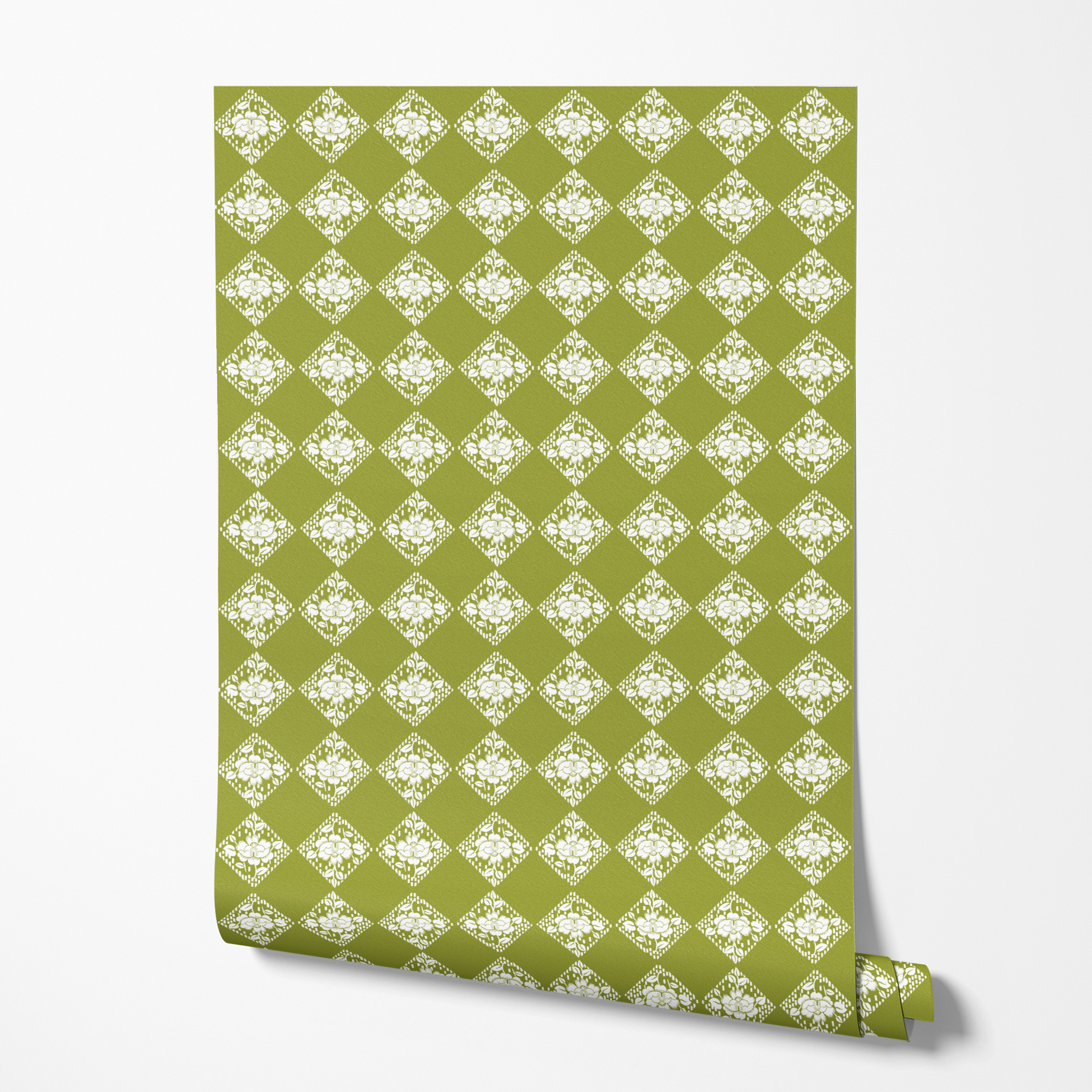  wallpaper roll mockup