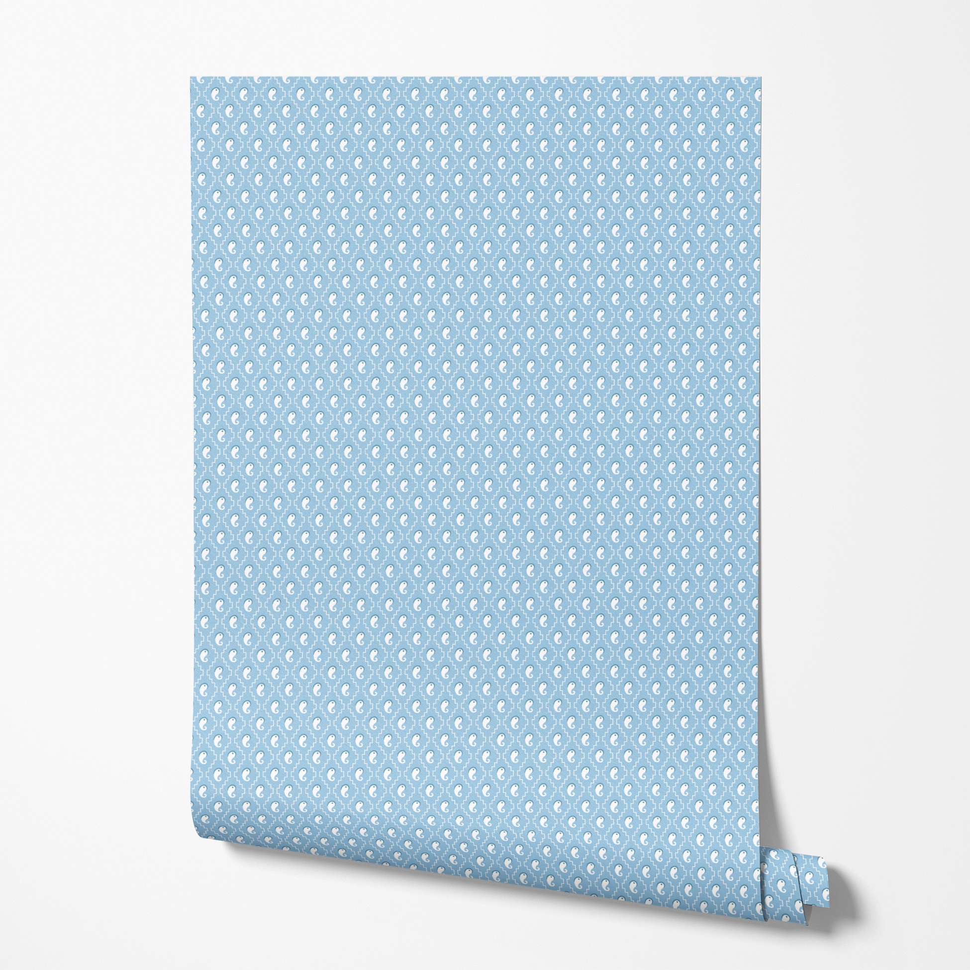  wallpaper roll mockup