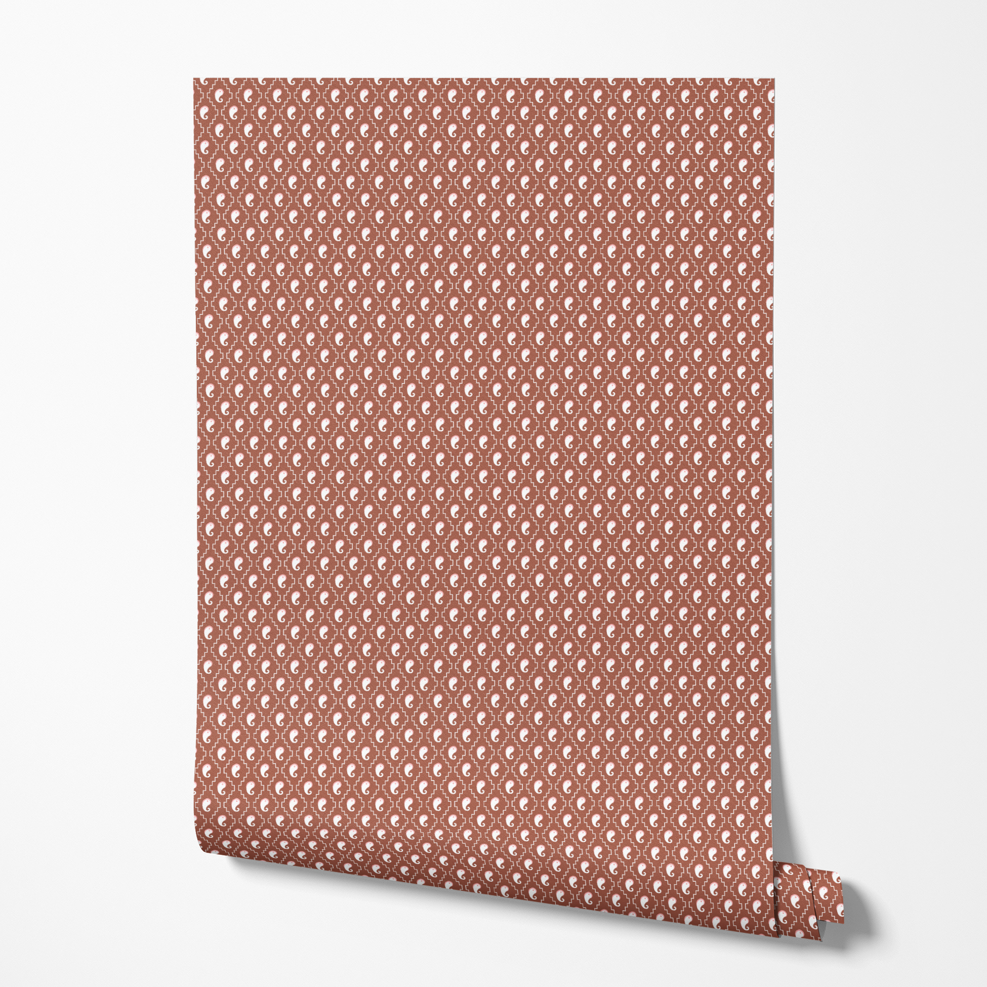  wallpaper roll mockup