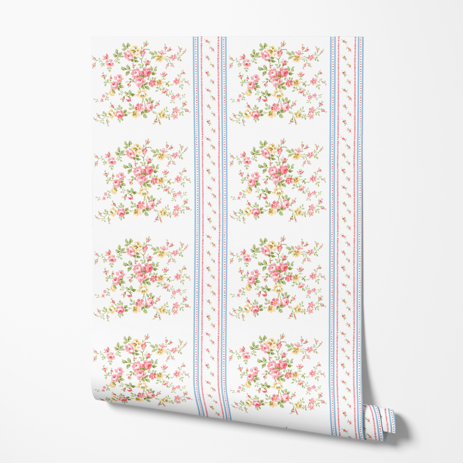  wallpaper roll mockup