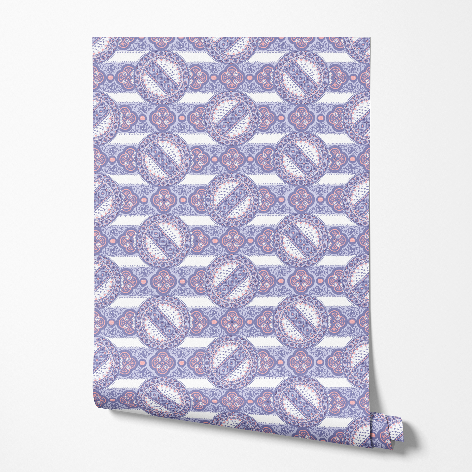  wallpaper roll mockup