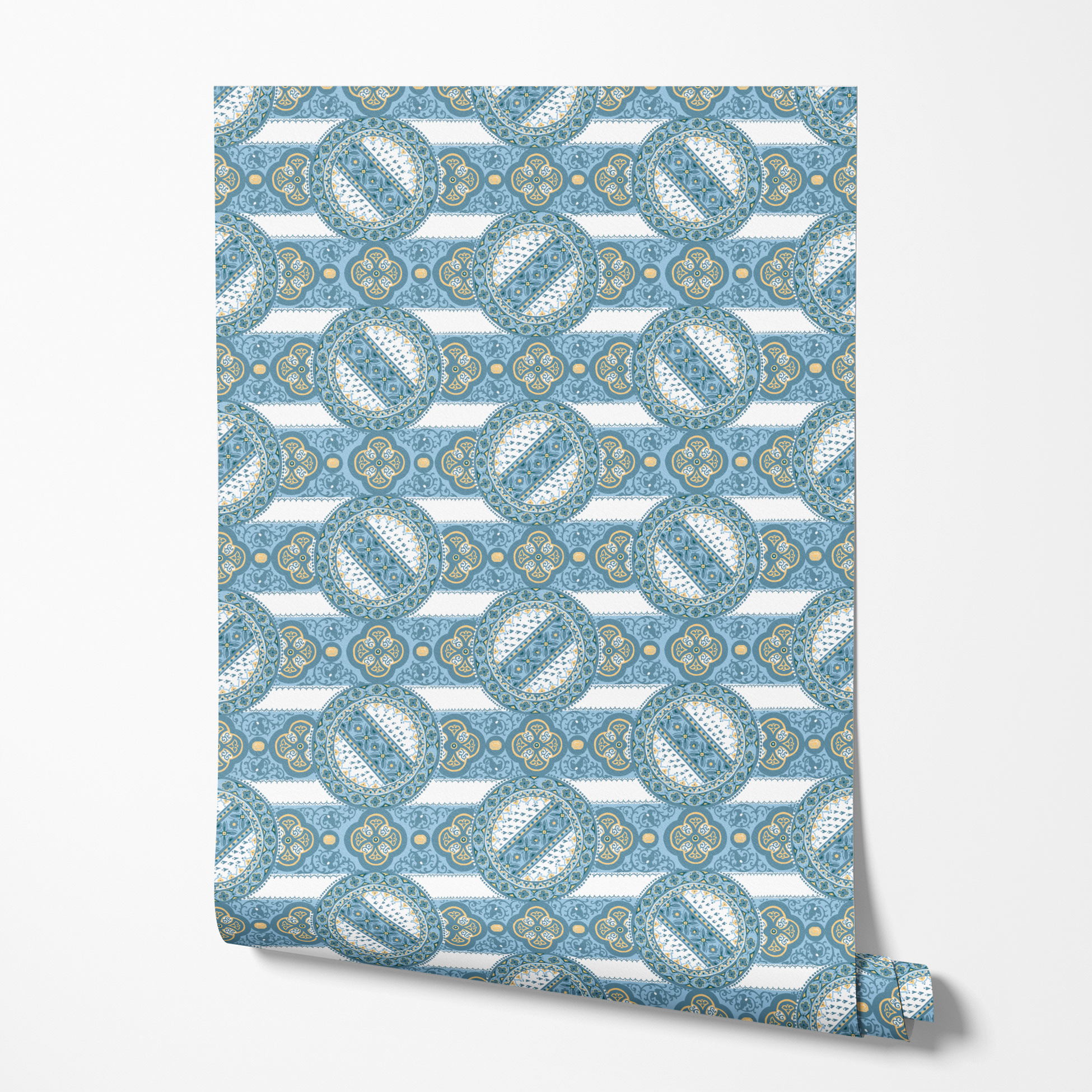  wallpaper roll mockup