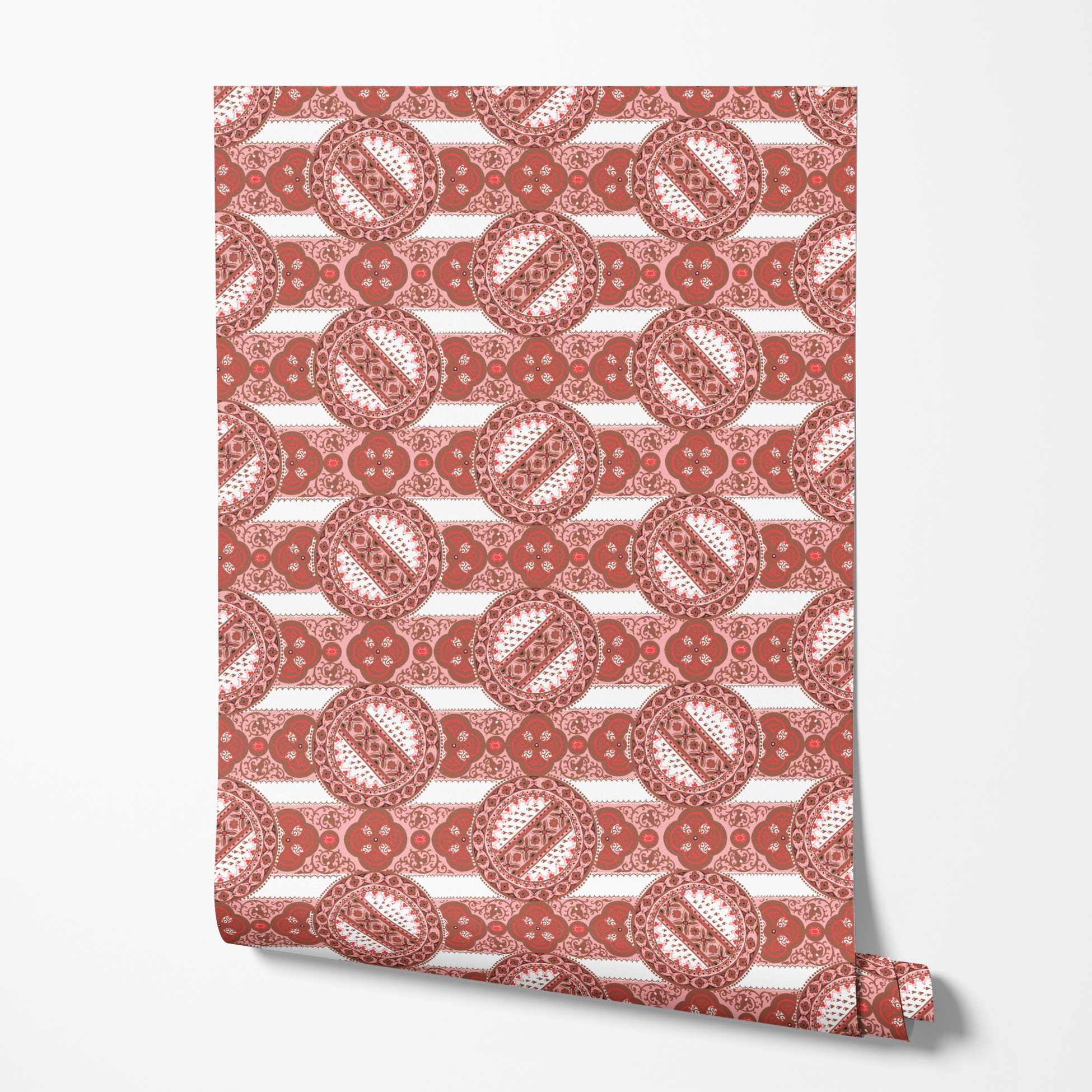  wallpaper roll mockup