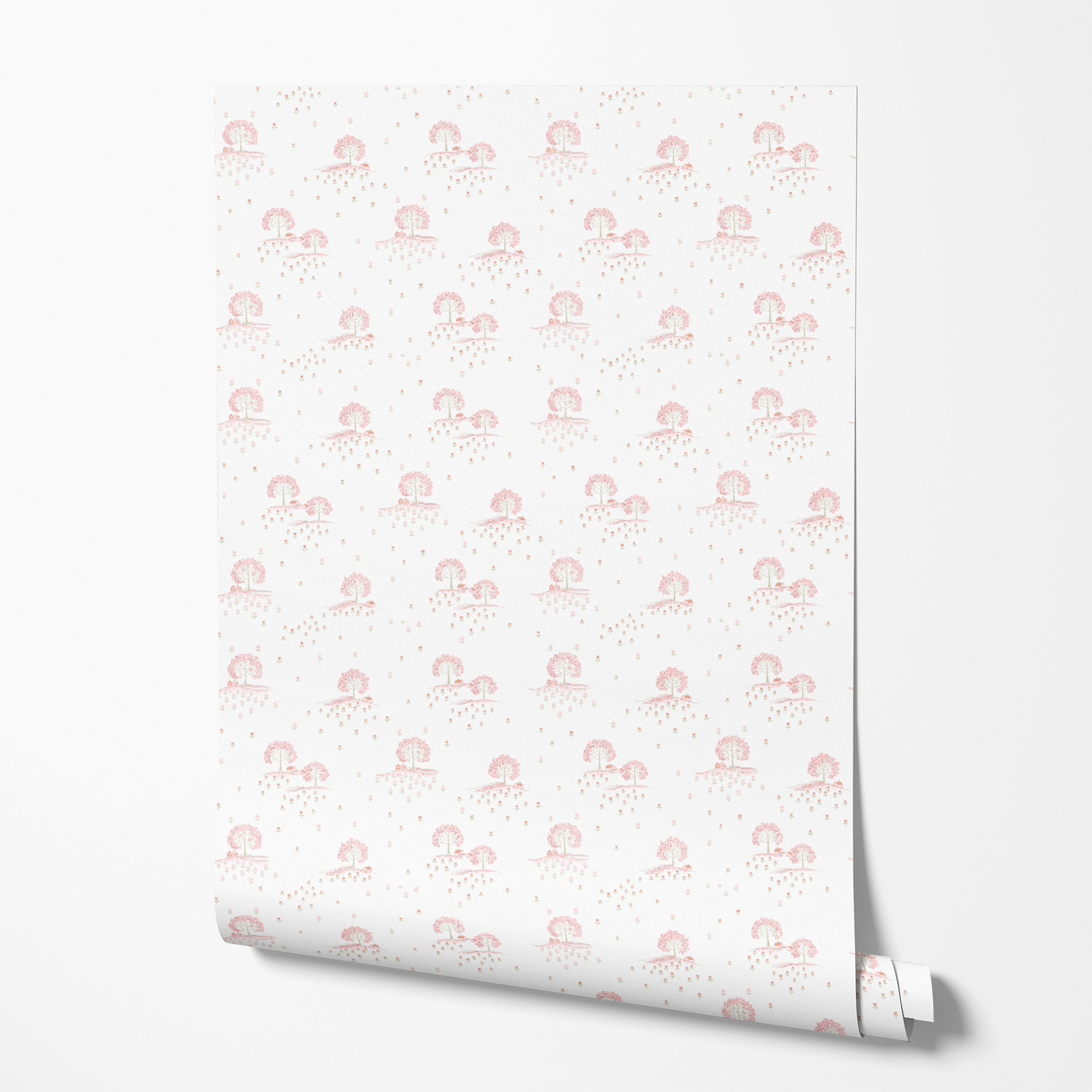  wallpaper roll mockup