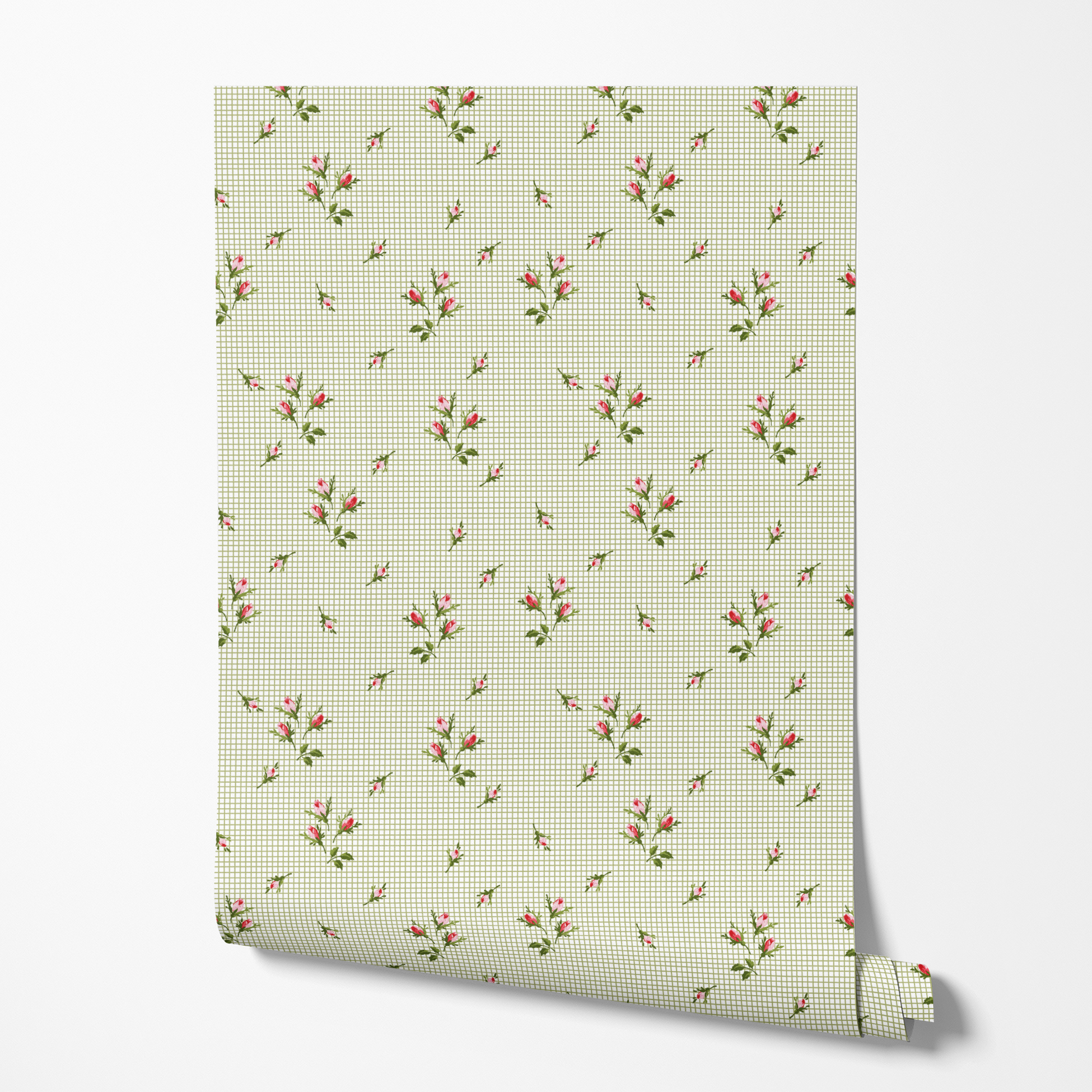  wallpaper roll mockup