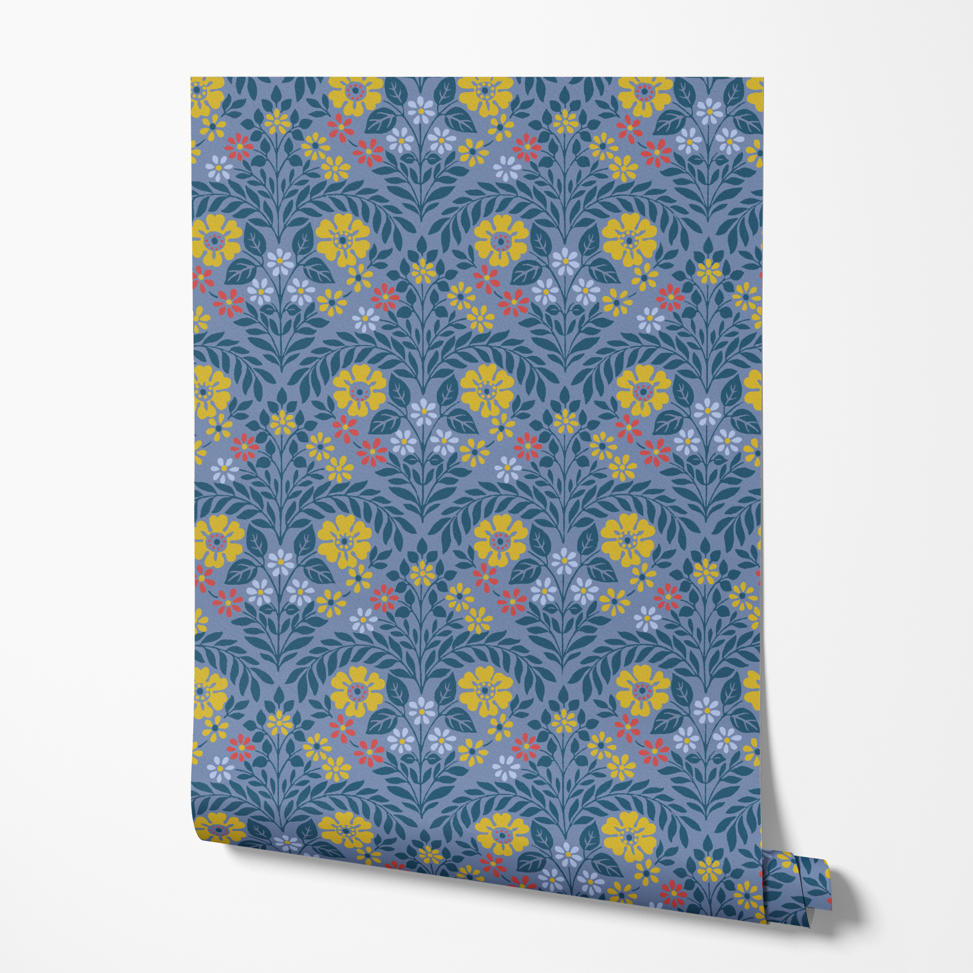  wallpaper roll mockup