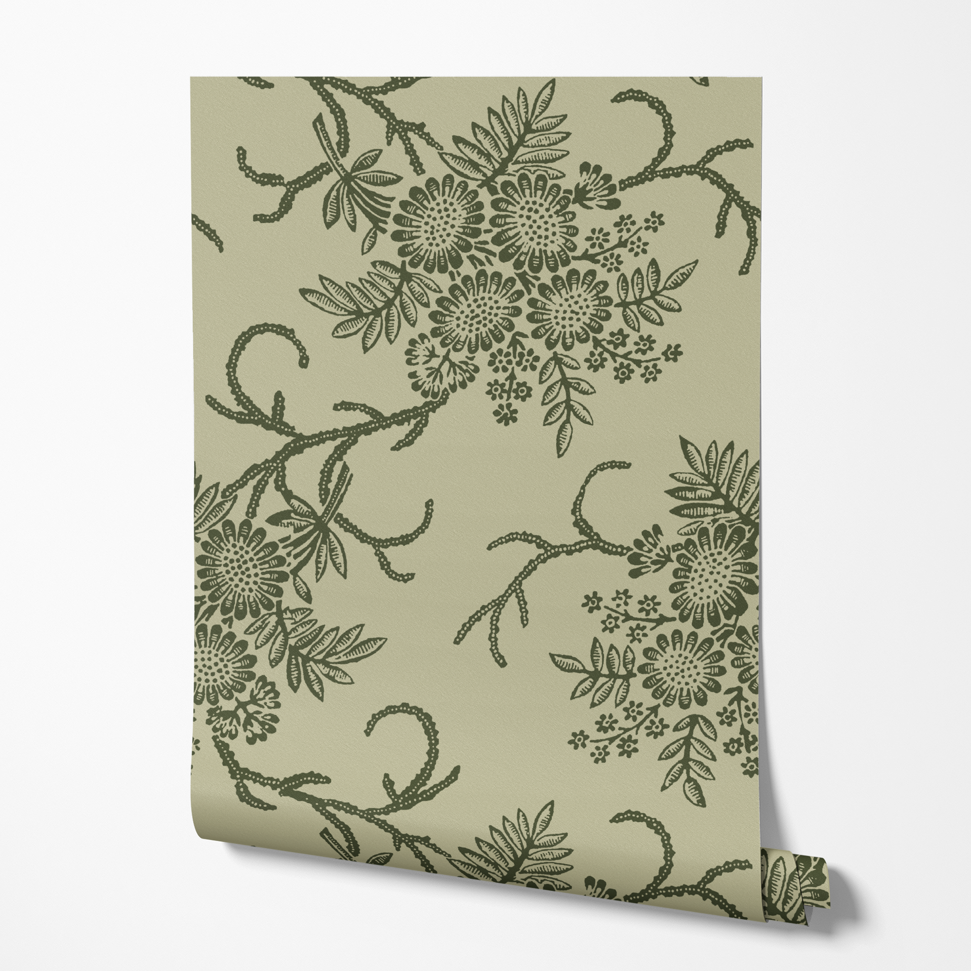  wallpaper roll mockup