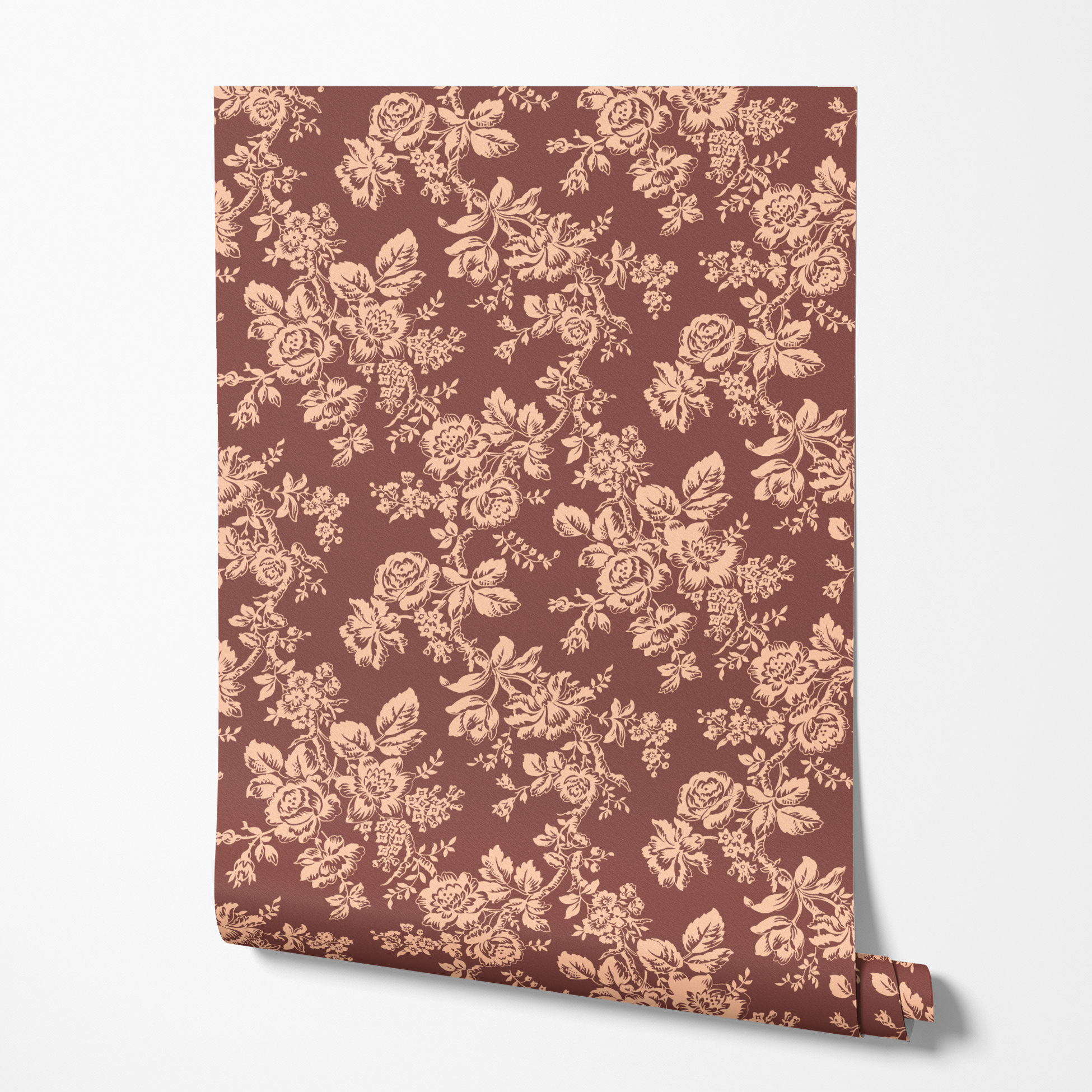  wallpaper roll mockup