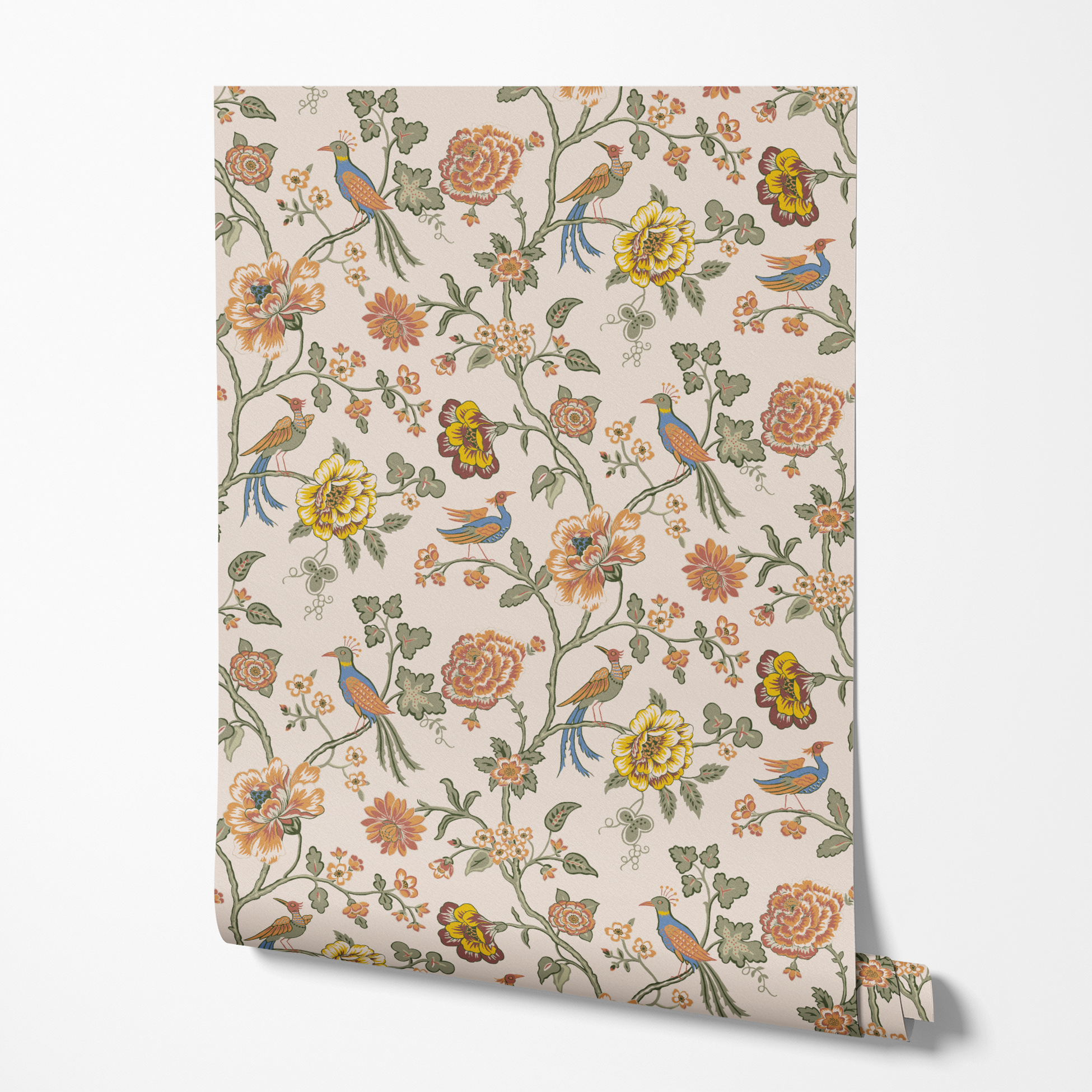  wallpaper roll mockup