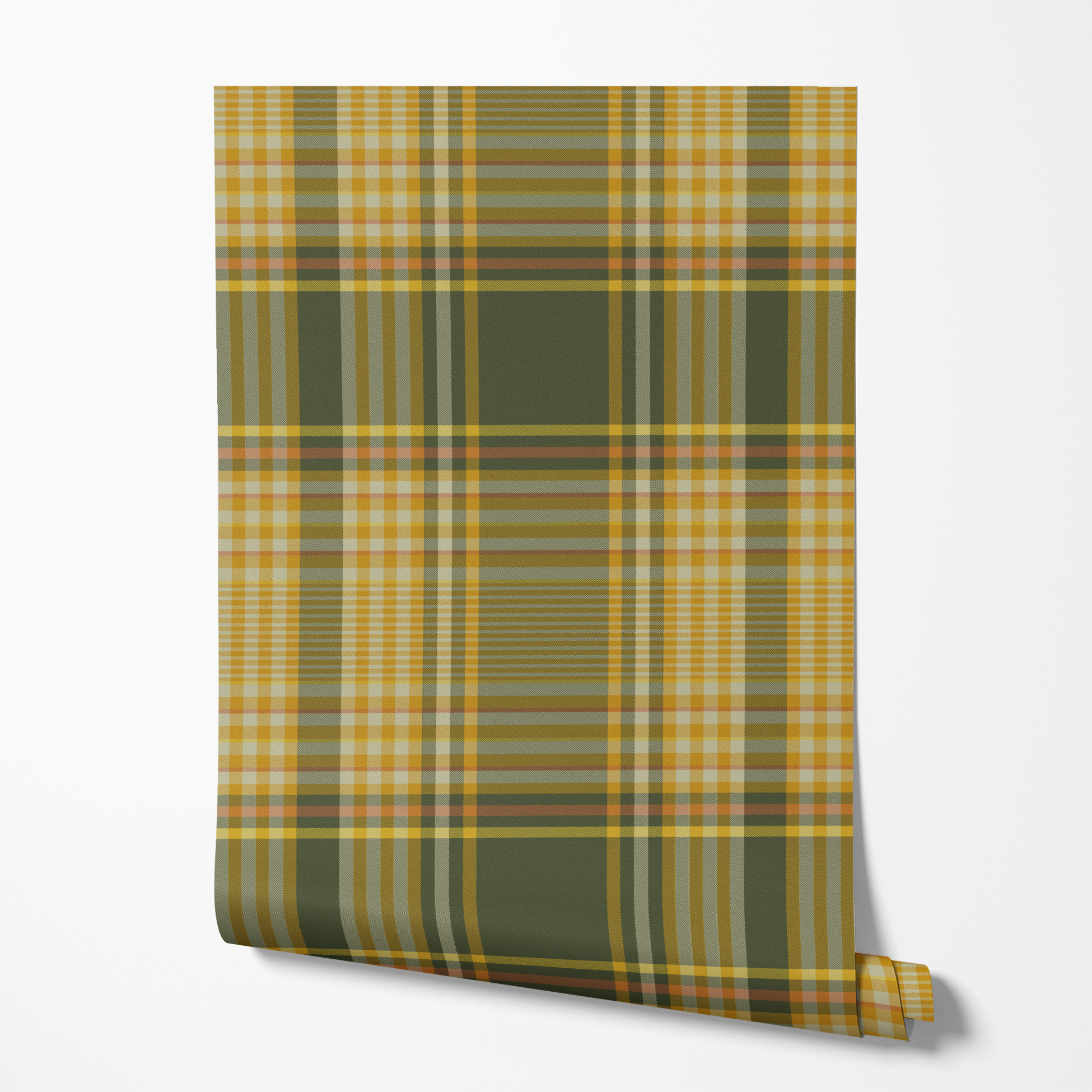  wallpaper roll mockup