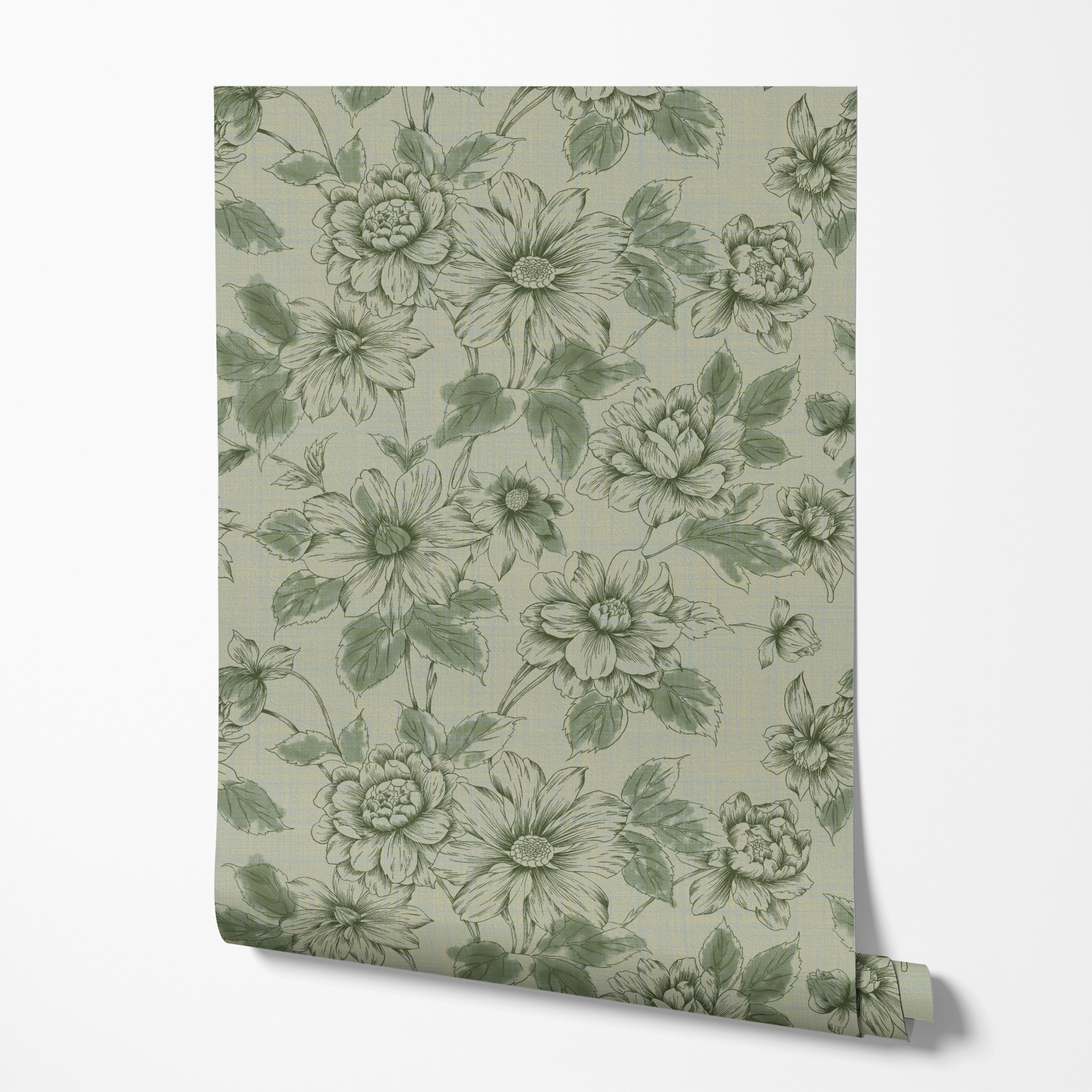  wallpaper roll mockup