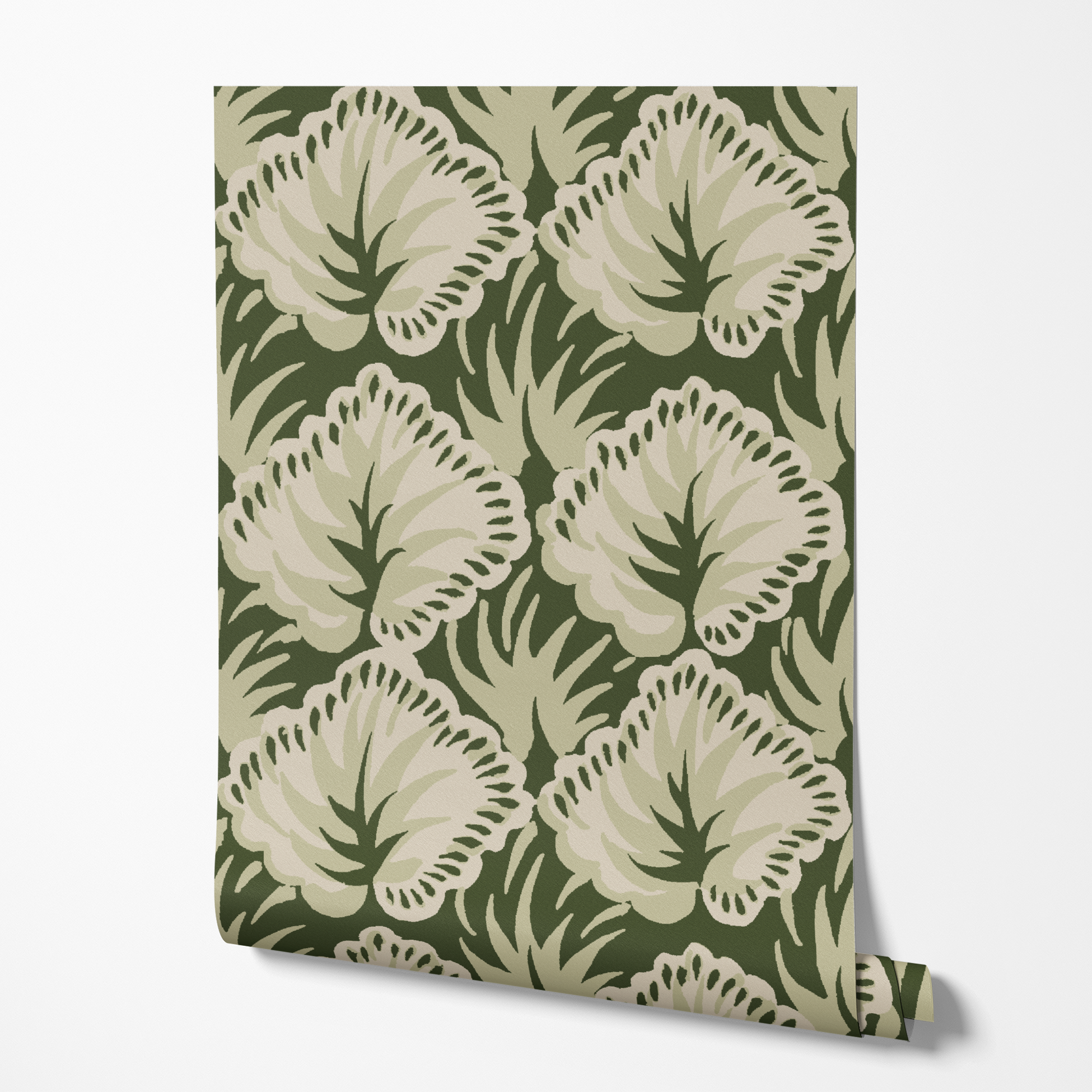  wallpaper roll mockup