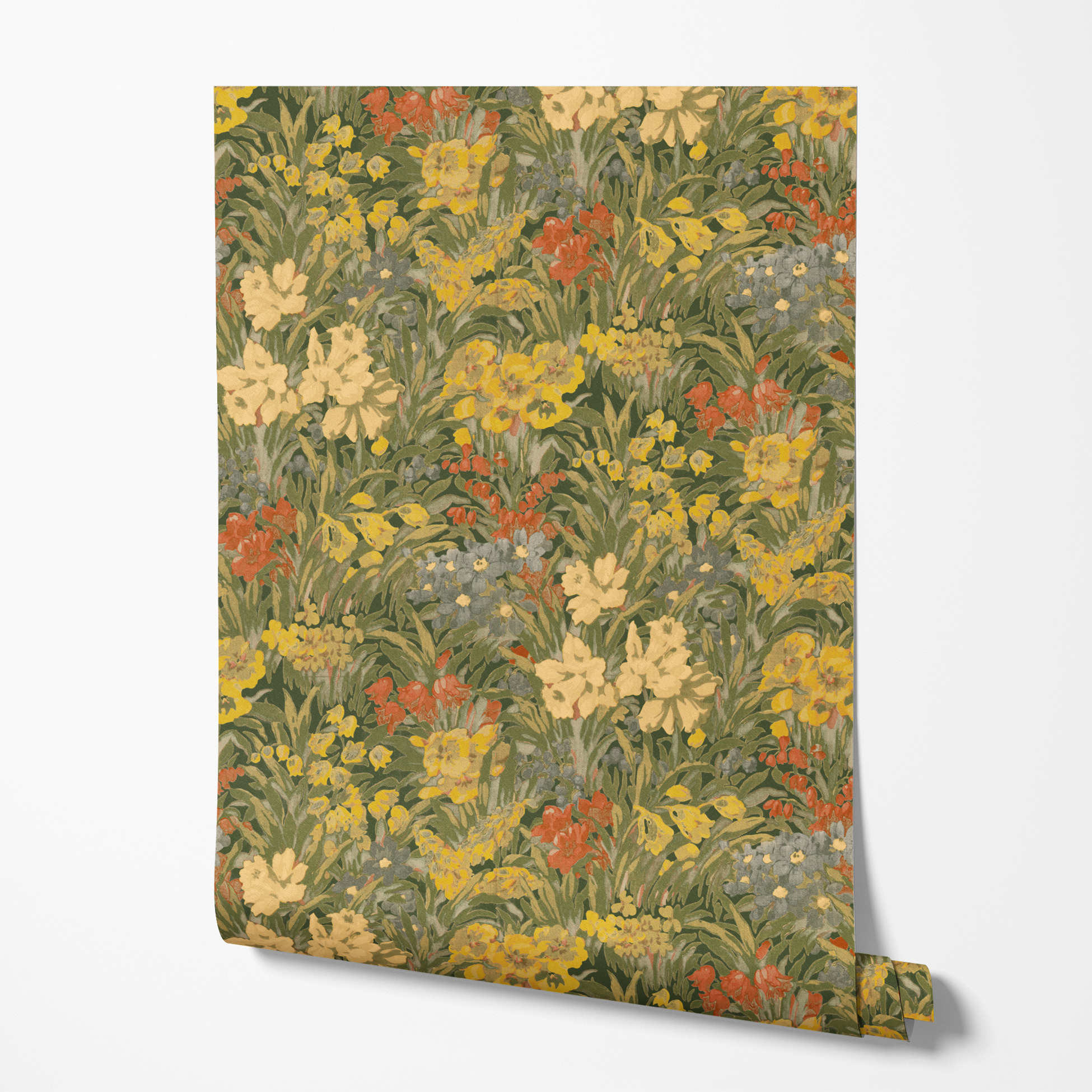  wallpaper roll mockup