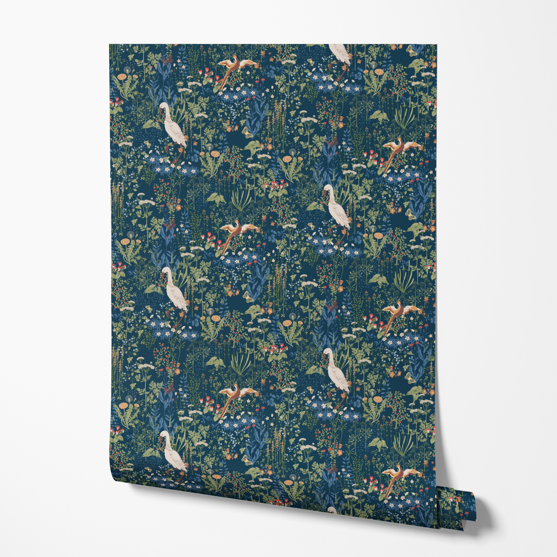  wallpaper roll mockup