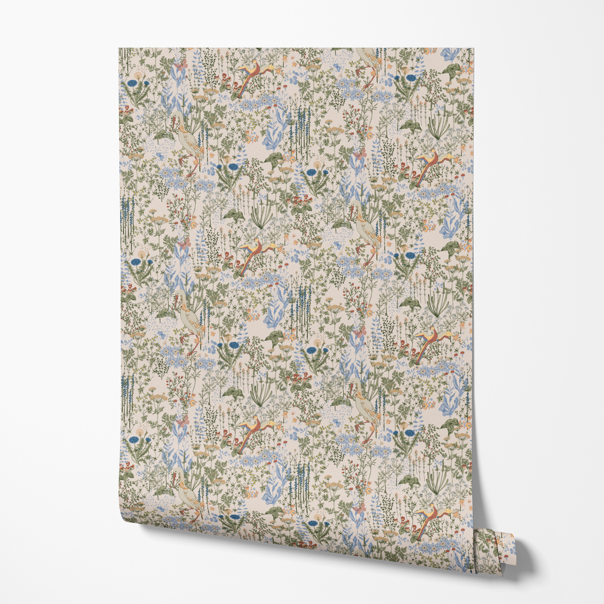  wallpaper roll mockup