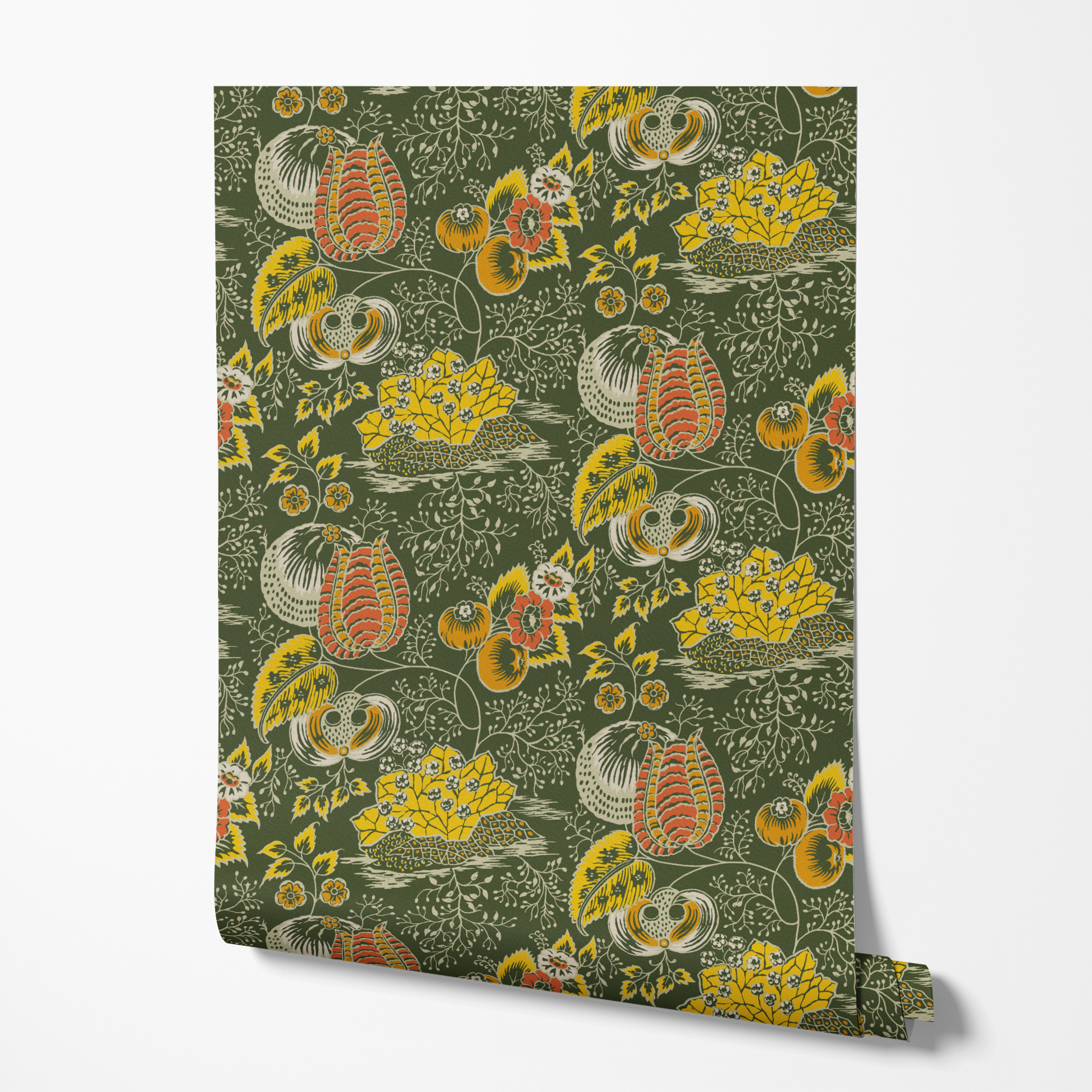  wallpaper roll mockup