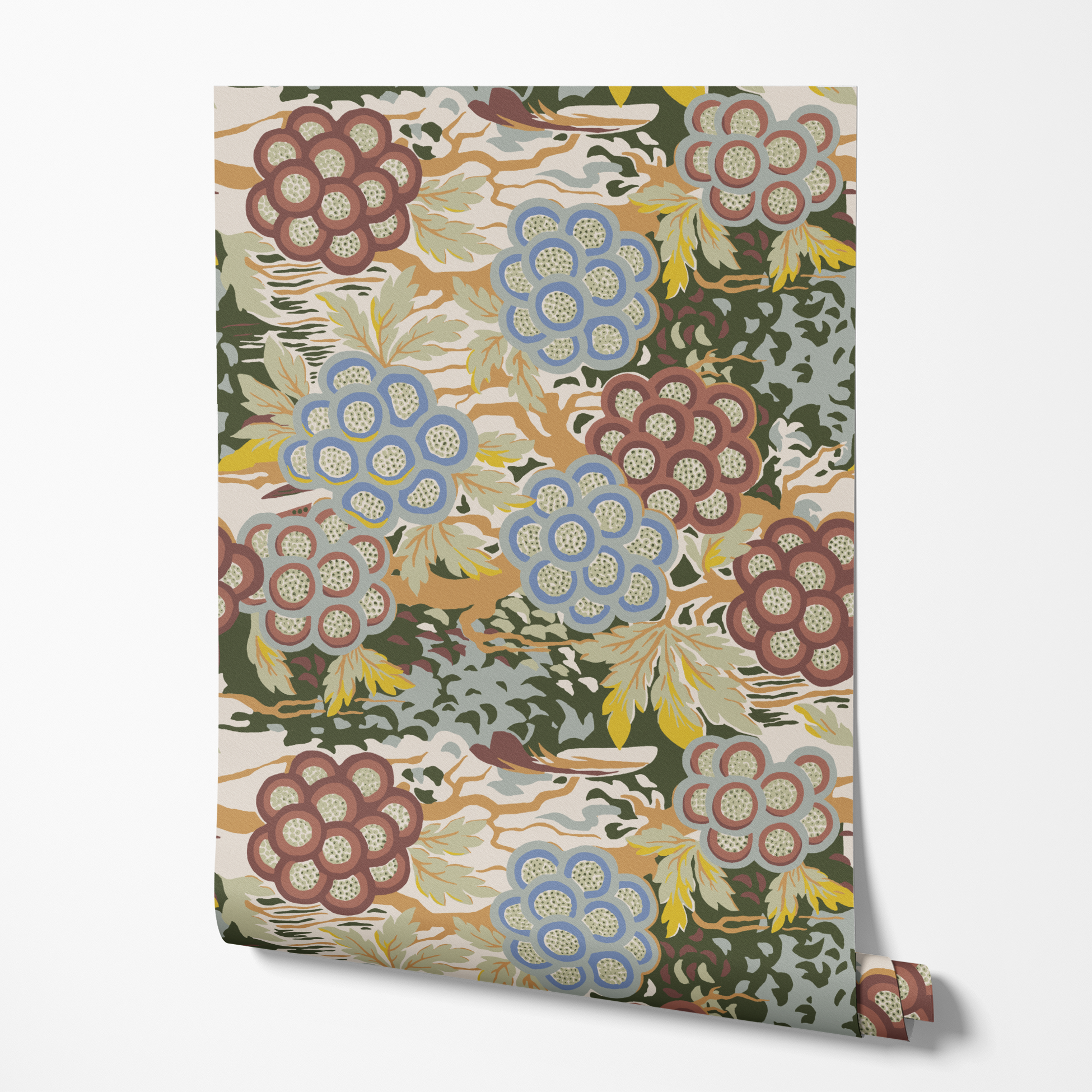  wallpaper roll mockup