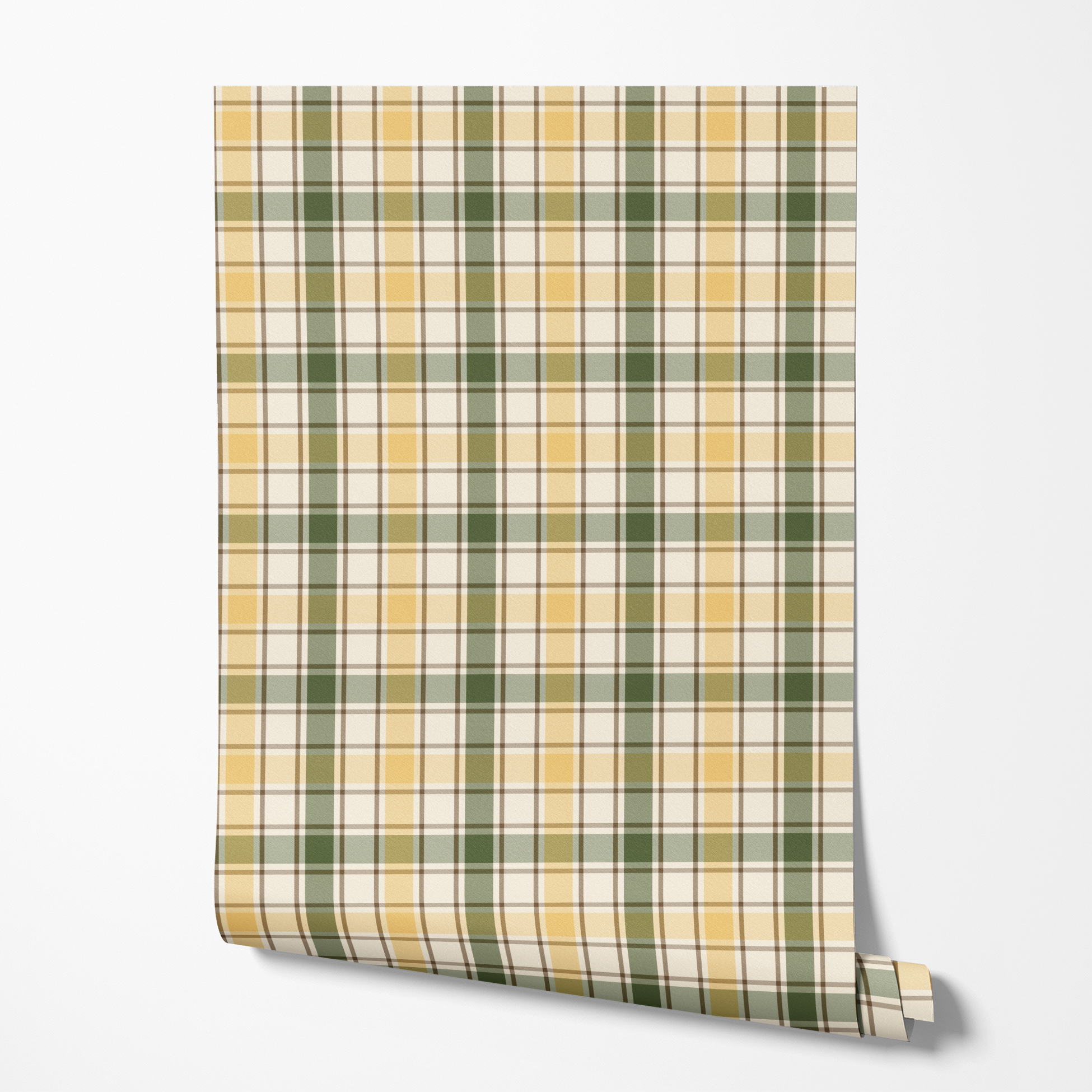  wallpaper roll mockup
