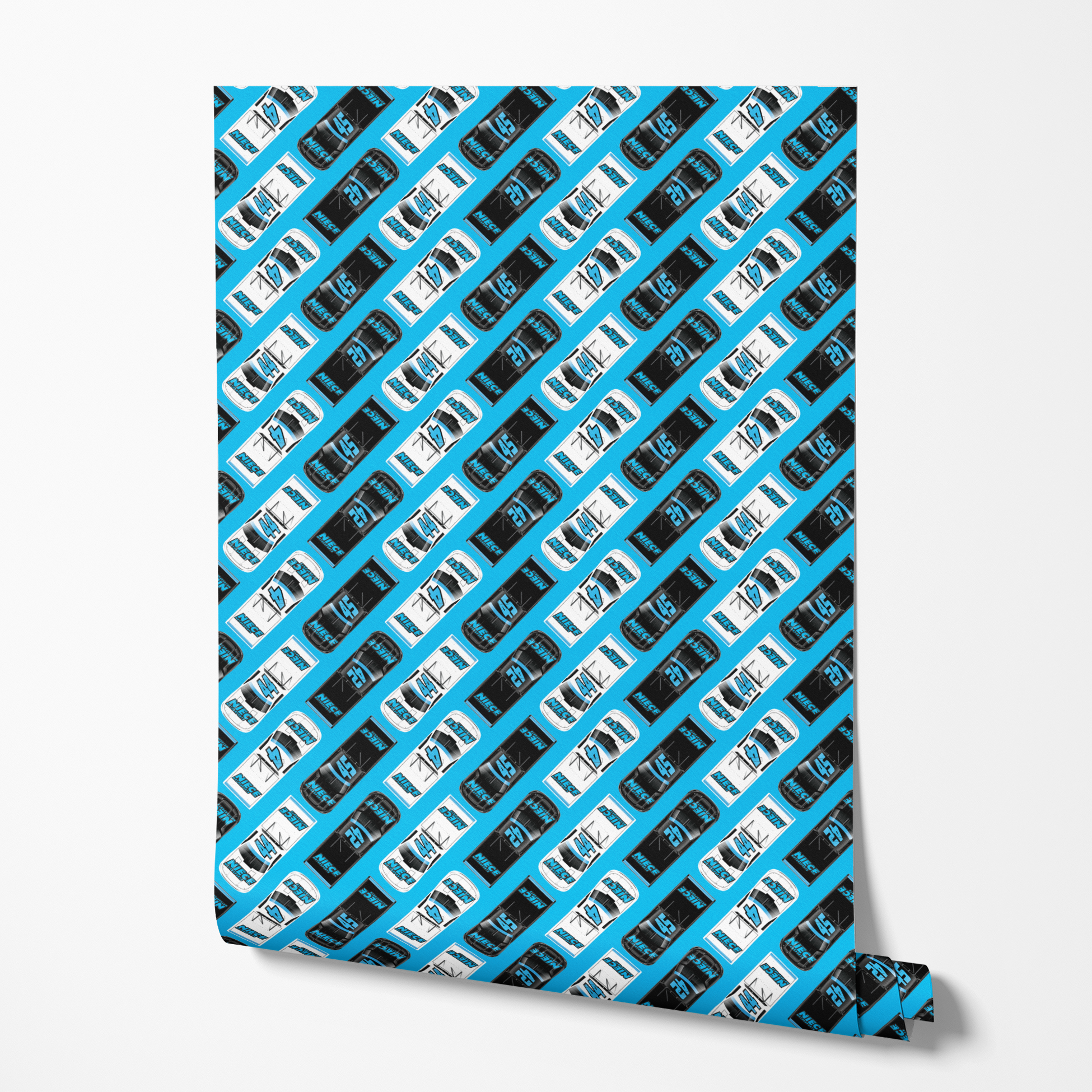  wallpaper roll mockup