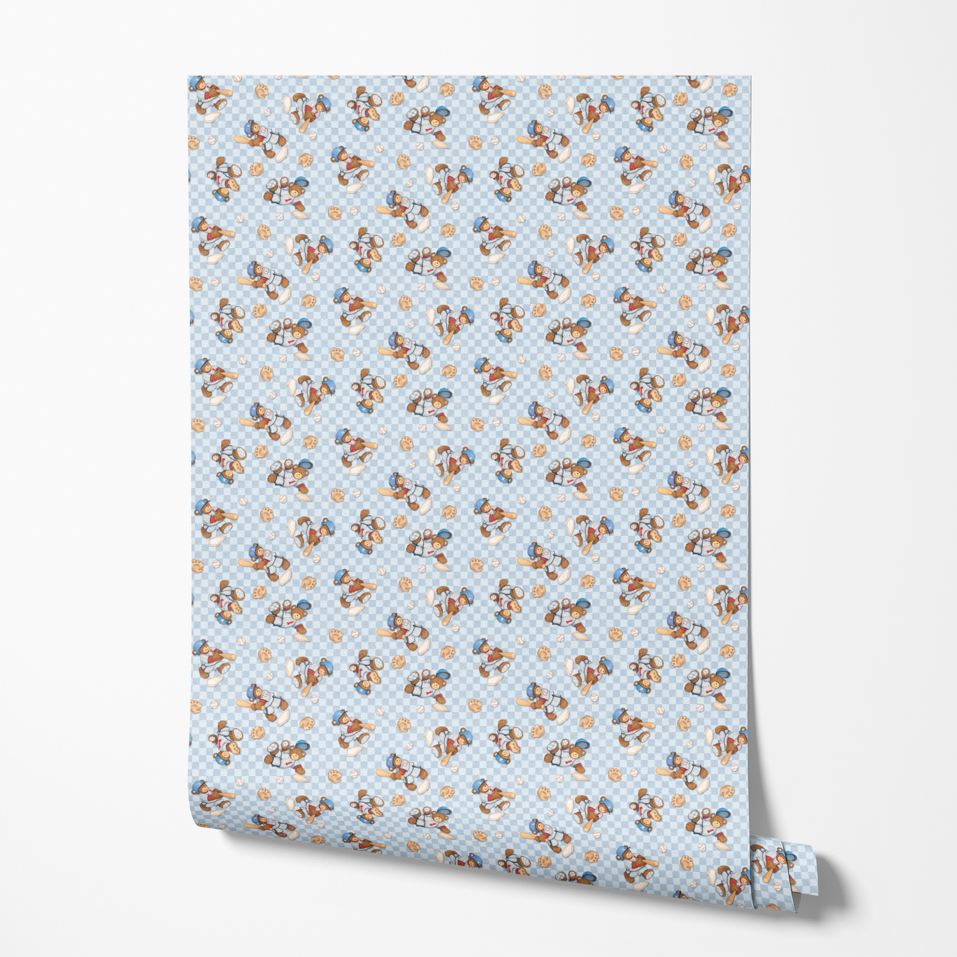  wallpaper roll mockup