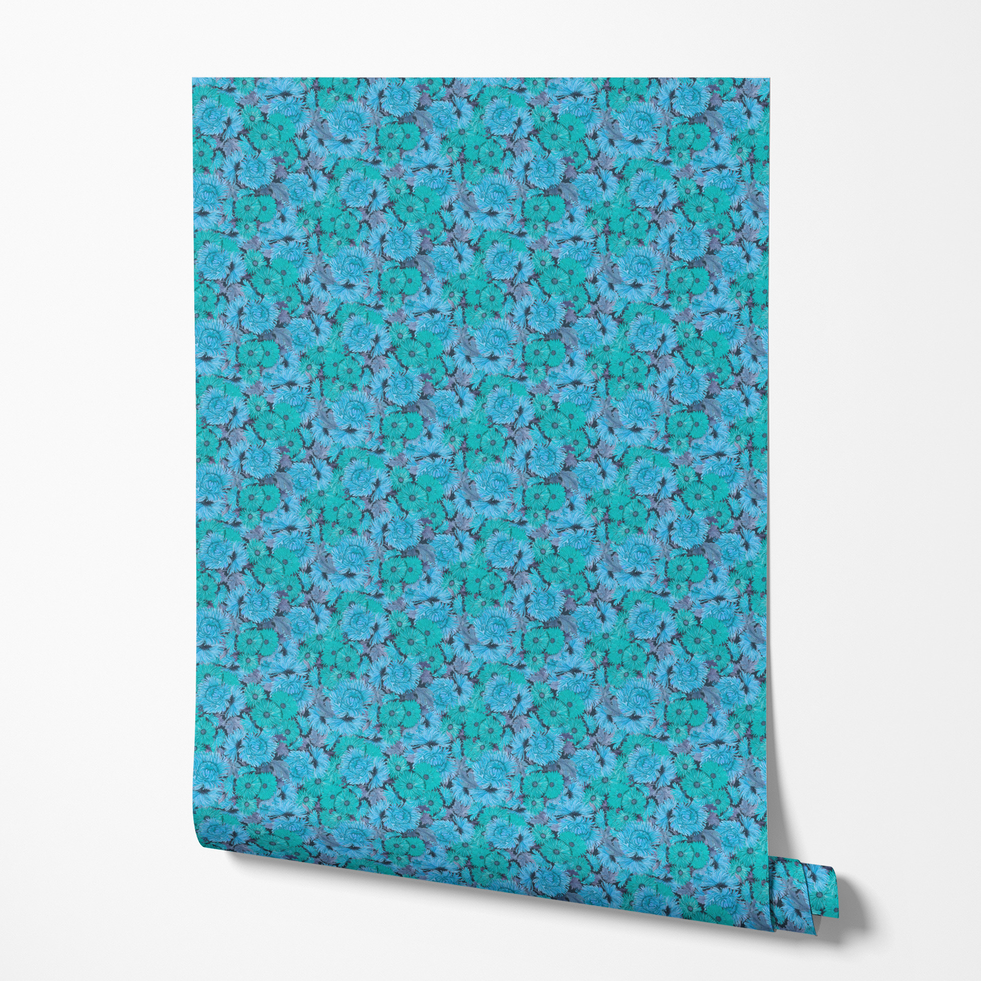  wallpaper roll mockup