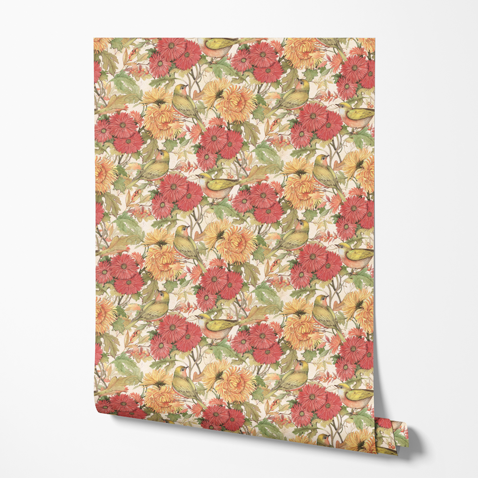  wallpaper roll mockup