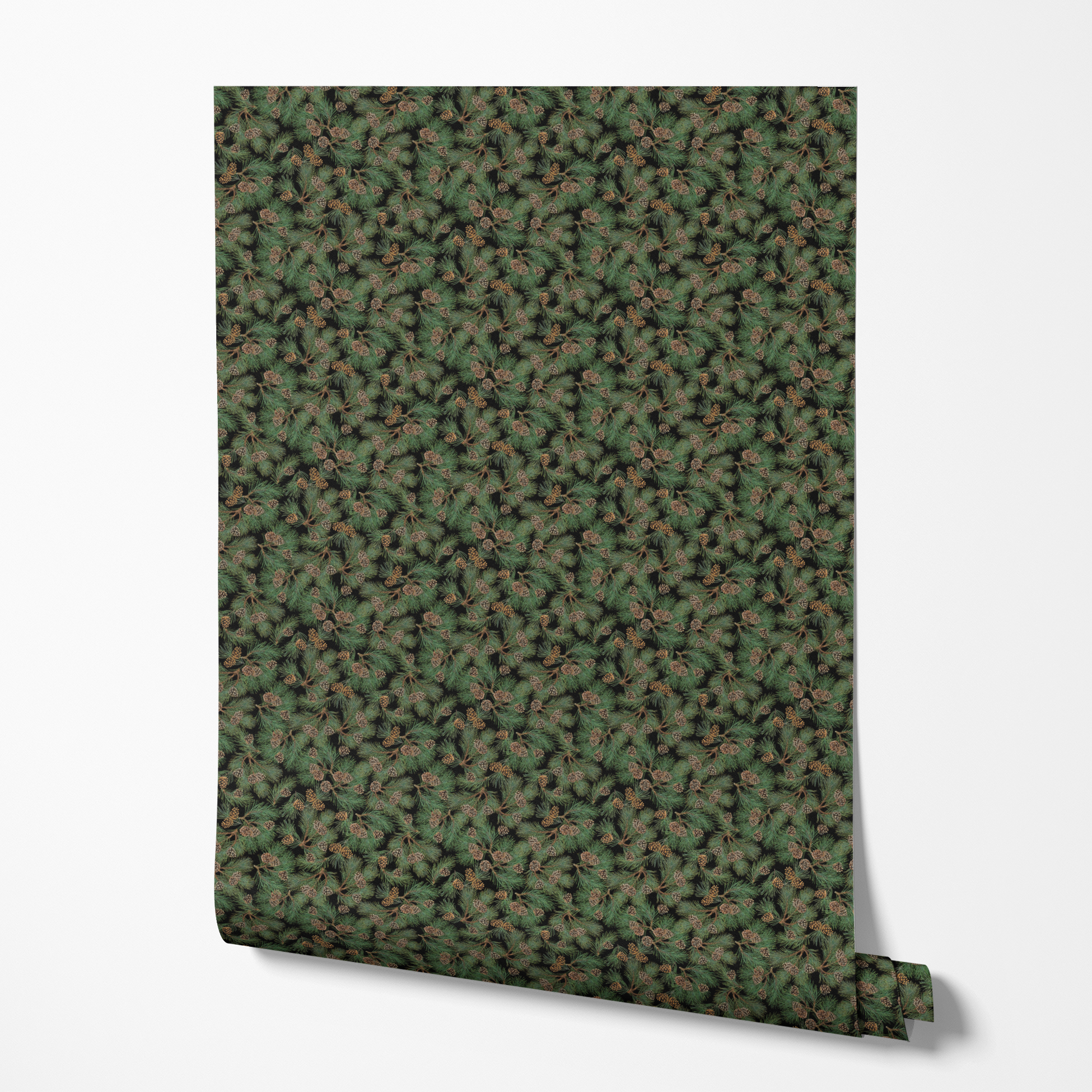 wallpaper roll mockup