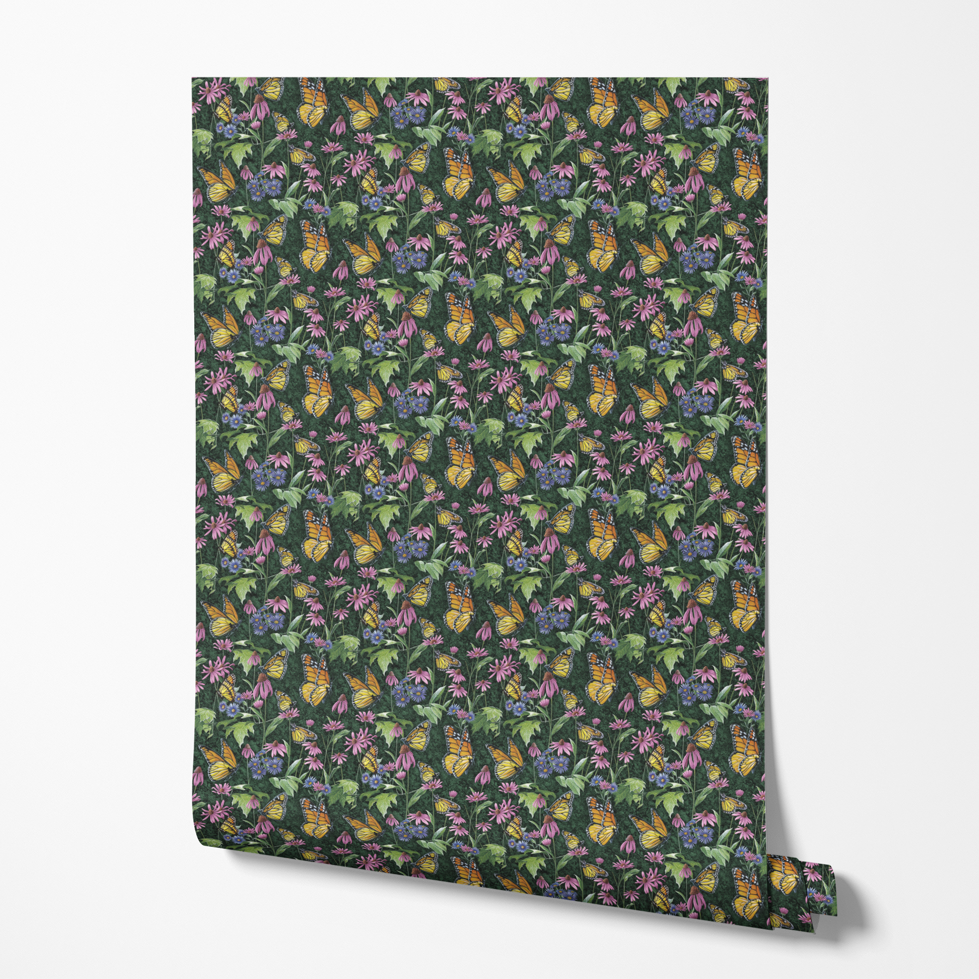 wallpaper roll mockup